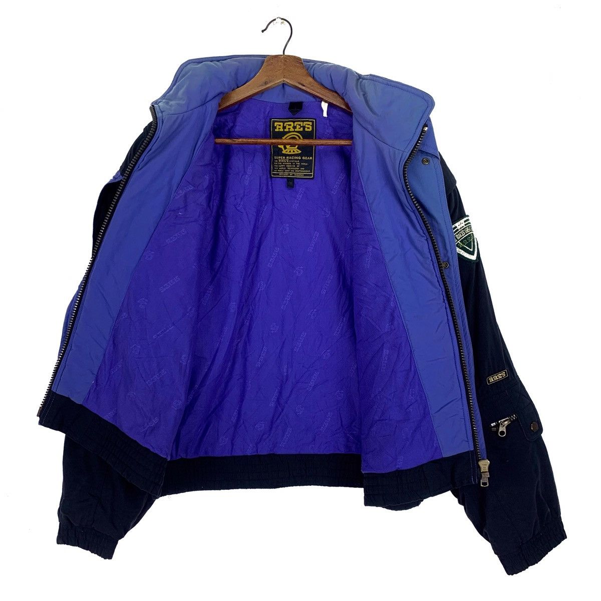 Japanese Brand Vintage Ares Super Racing Gear Zipper Jacket Size US L / EU 52-54 / 3 - 5 Thumbnail