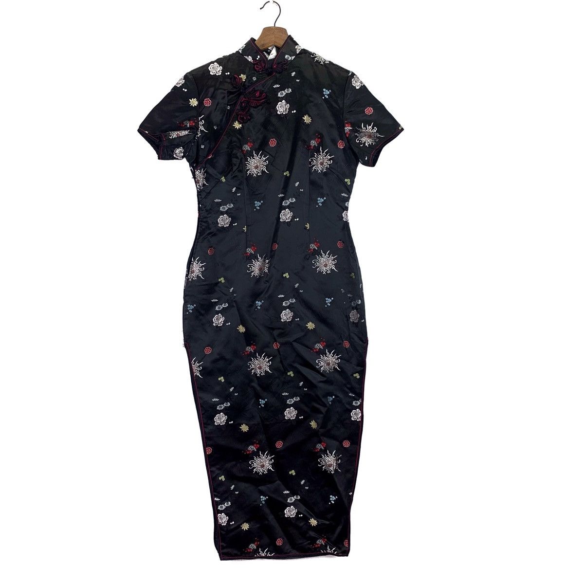 Japanese Brand Vintage Tianyan Traditional Fullprint Flower Design Size M / US 6-8 / IT 42-44 - 1 Thumbnail