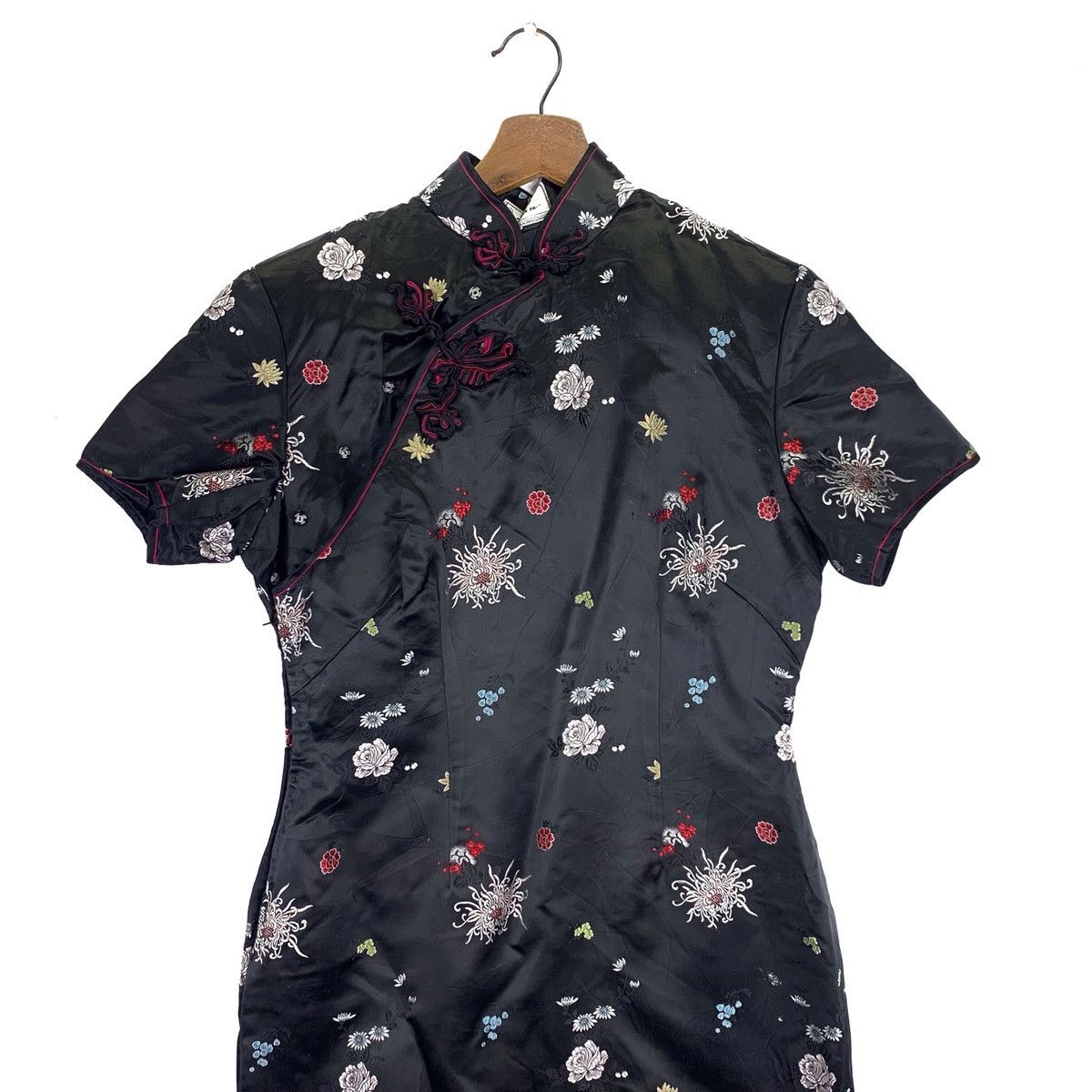 Japanese Brand Vintage Tianyan Traditional Fullprint Flower Design Size M / US 6-8 / IT 42-44 - 2 Thumbnail