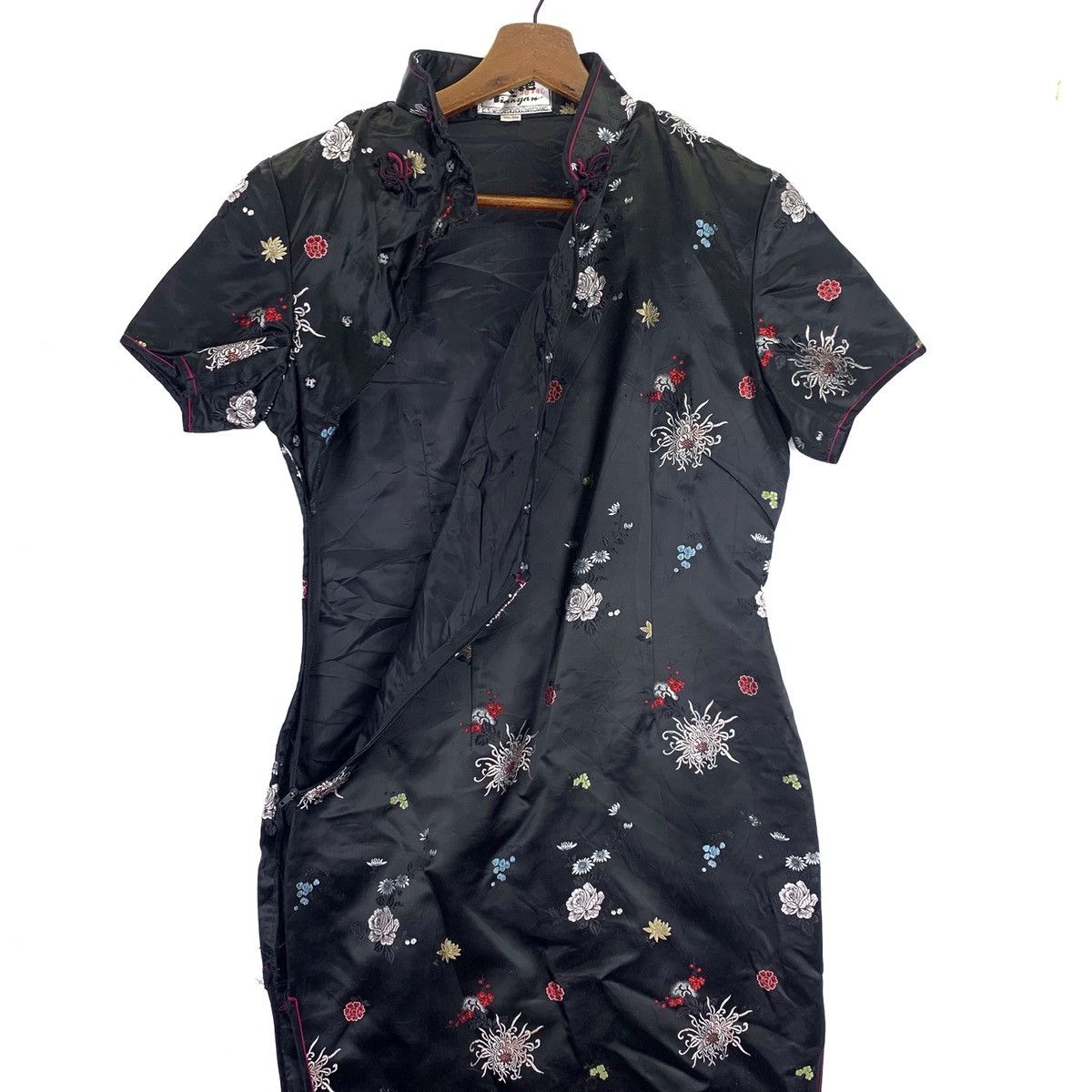 Japanese Brand Vintage Tianyan Traditional Fullprint Flower Design Size M / US 6-8 / IT 42-44 - 4 Thumbnail