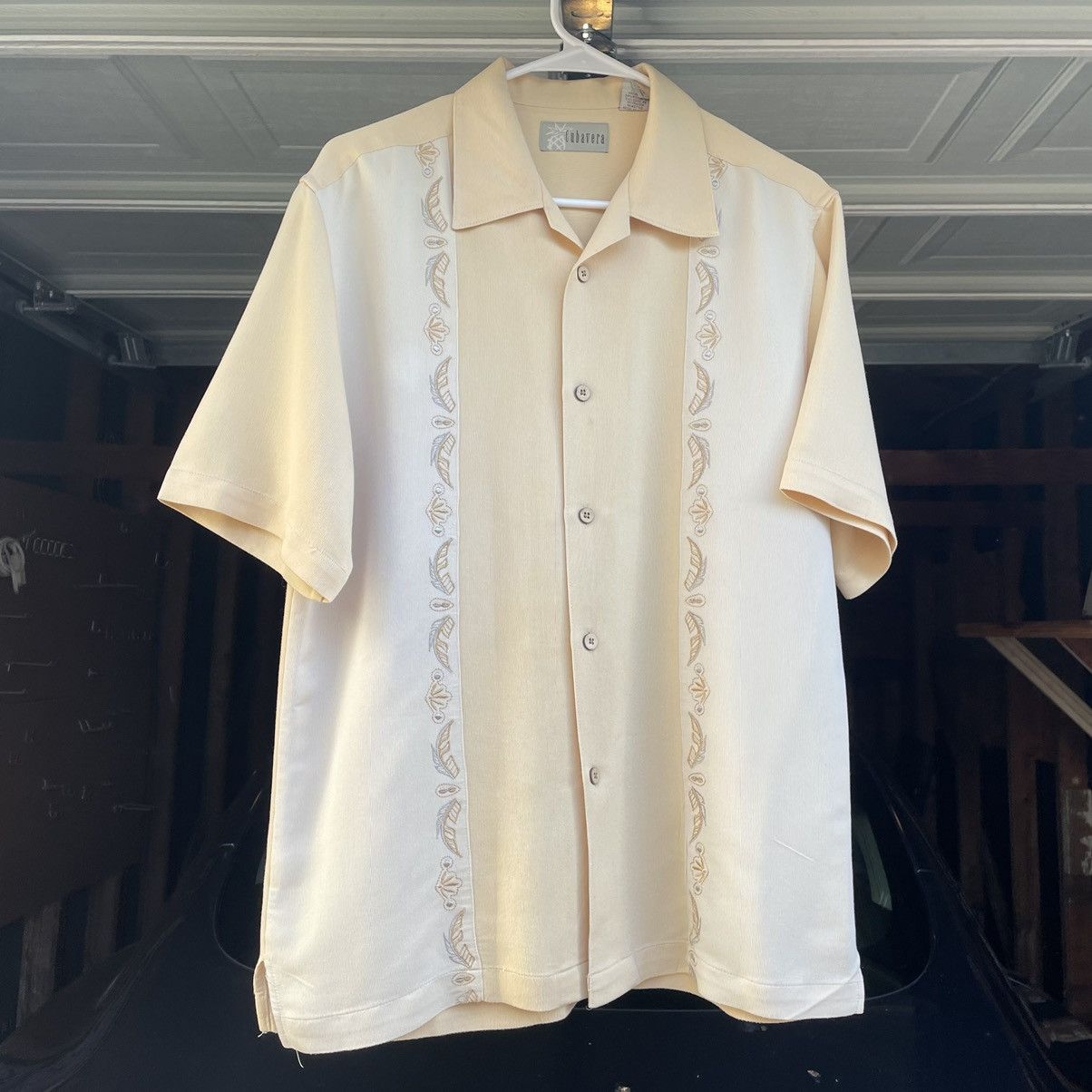 Other camp Collar Bowling Shirt Vintage earth tones rayon Size US S / EU 44-46 / 1 - 1 Thumbnail