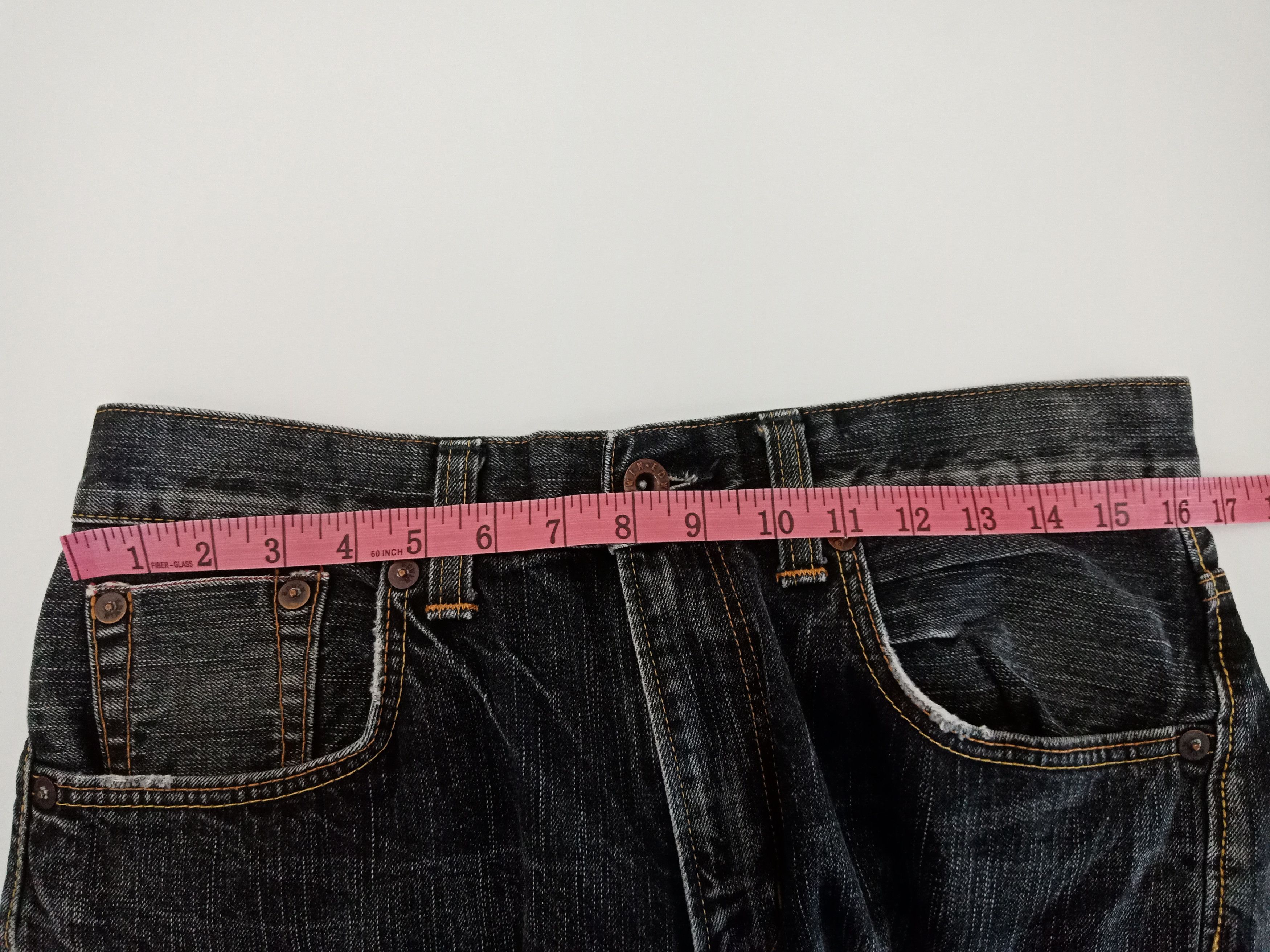 Edwin Edwin Selvedge Distressed Size US 33 - 9 Thumbnail