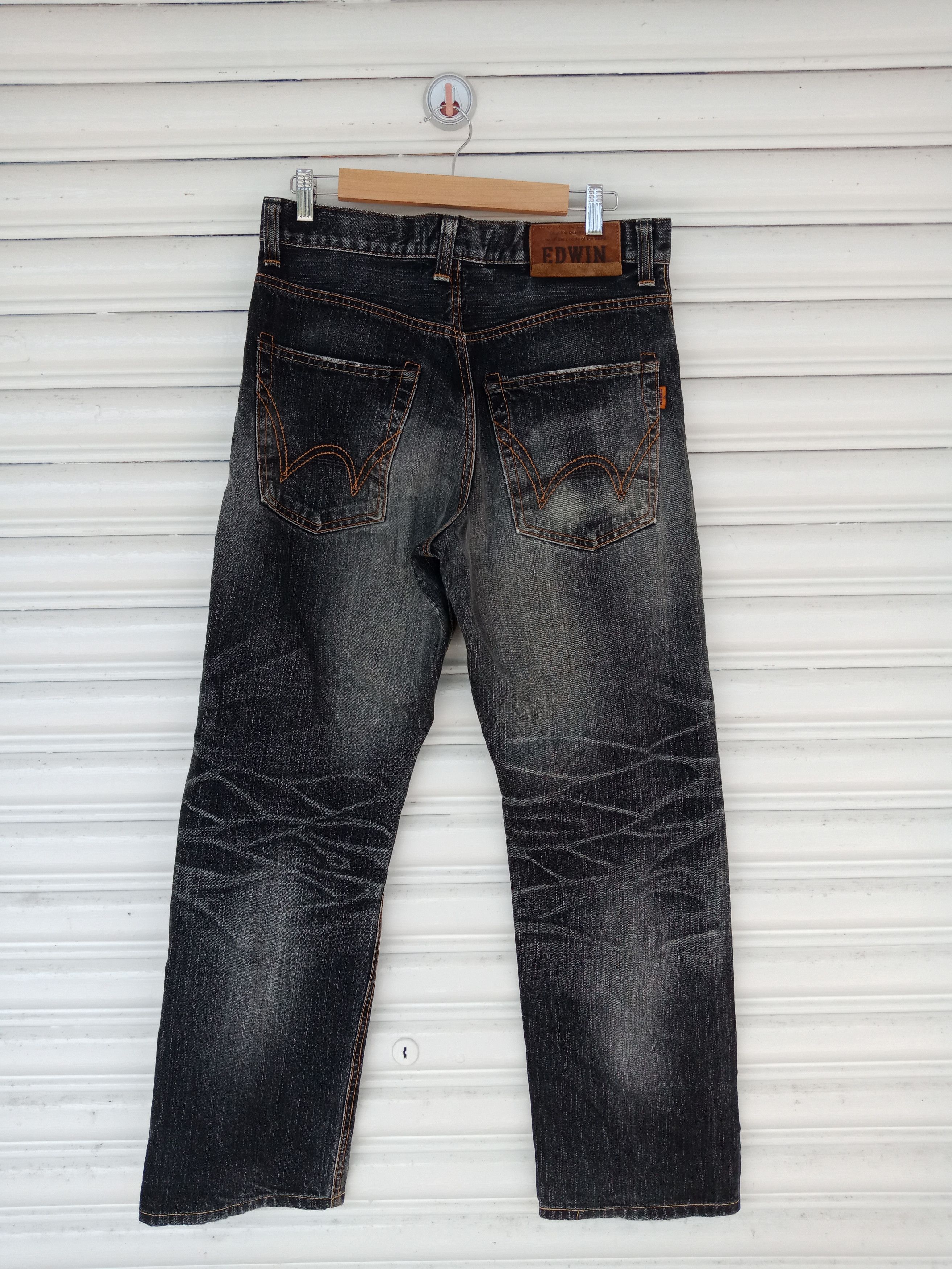Edwin Edwin Selvedge Distressed Size US 33 - 2 Thumbnail