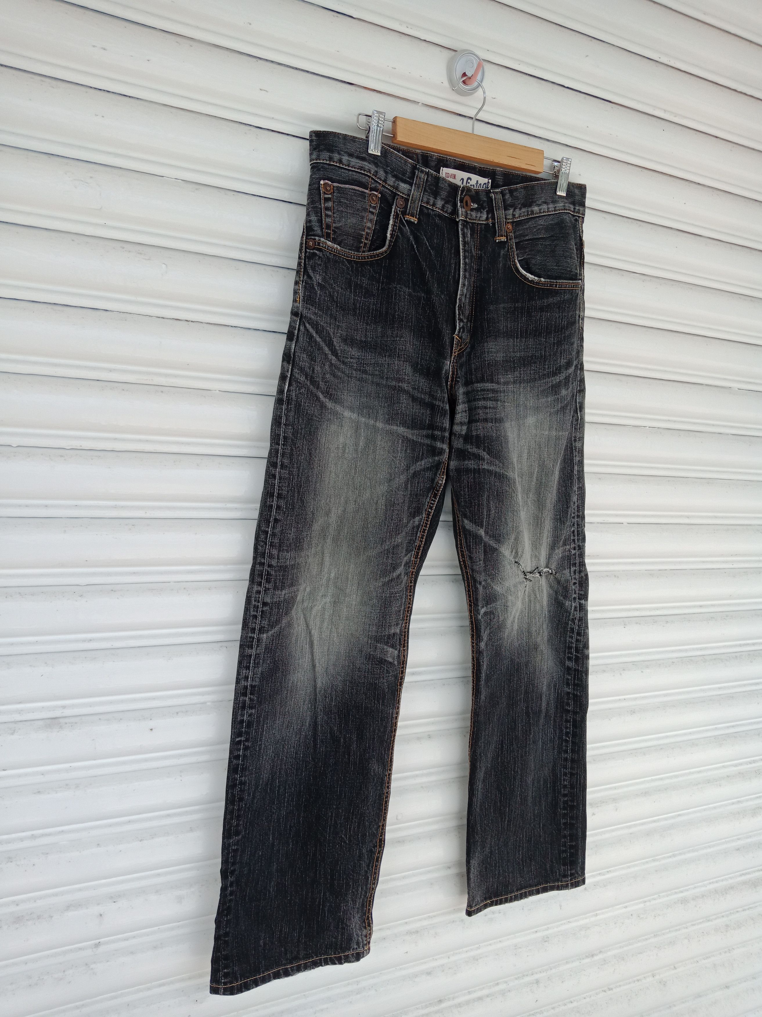 Edwin Edwin Selvedge Distressed Size US 33 - 4 Thumbnail