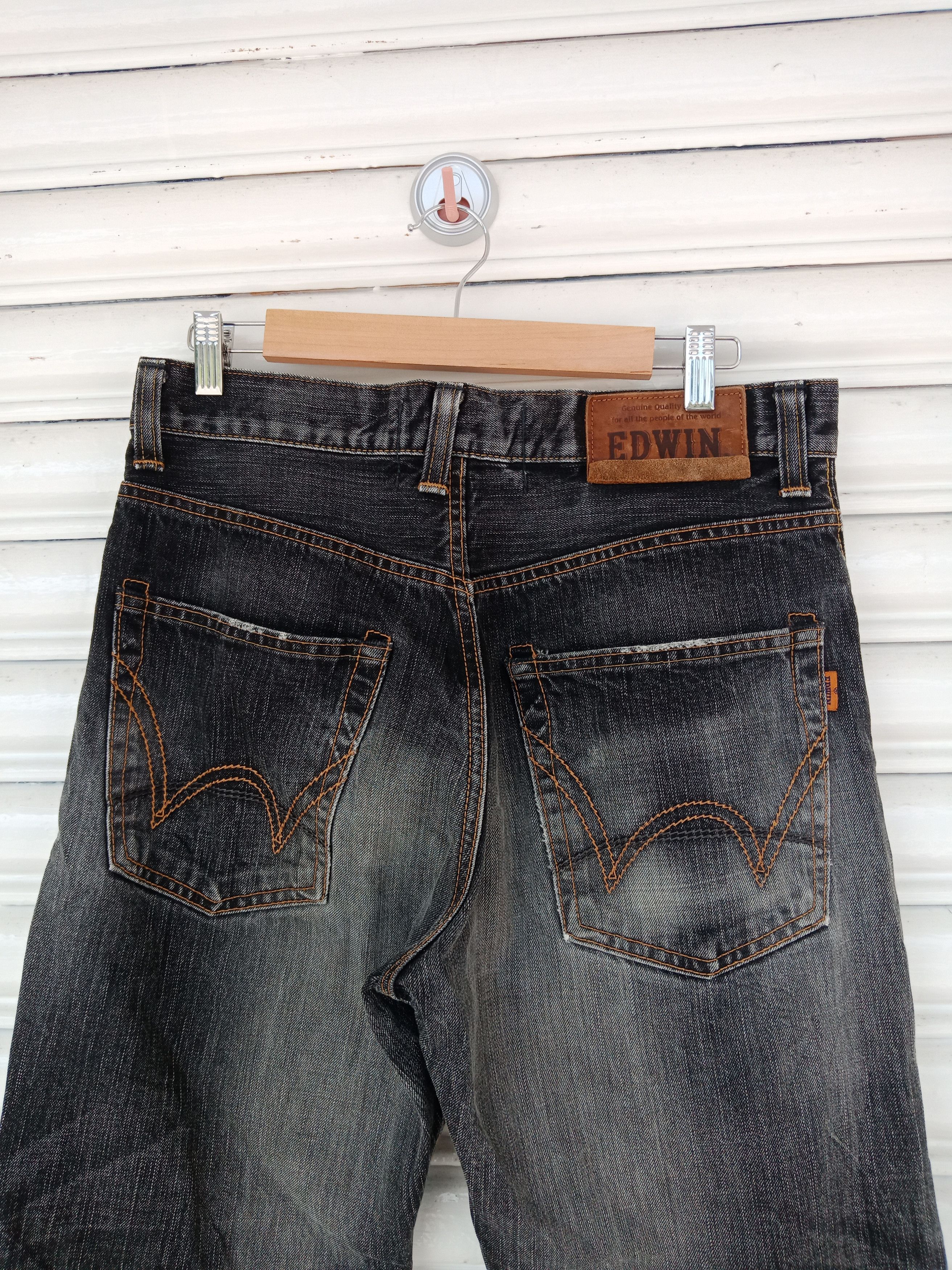 Edwin Edwin Selvedge Distressed Size US 33 - 5 Thumbnail