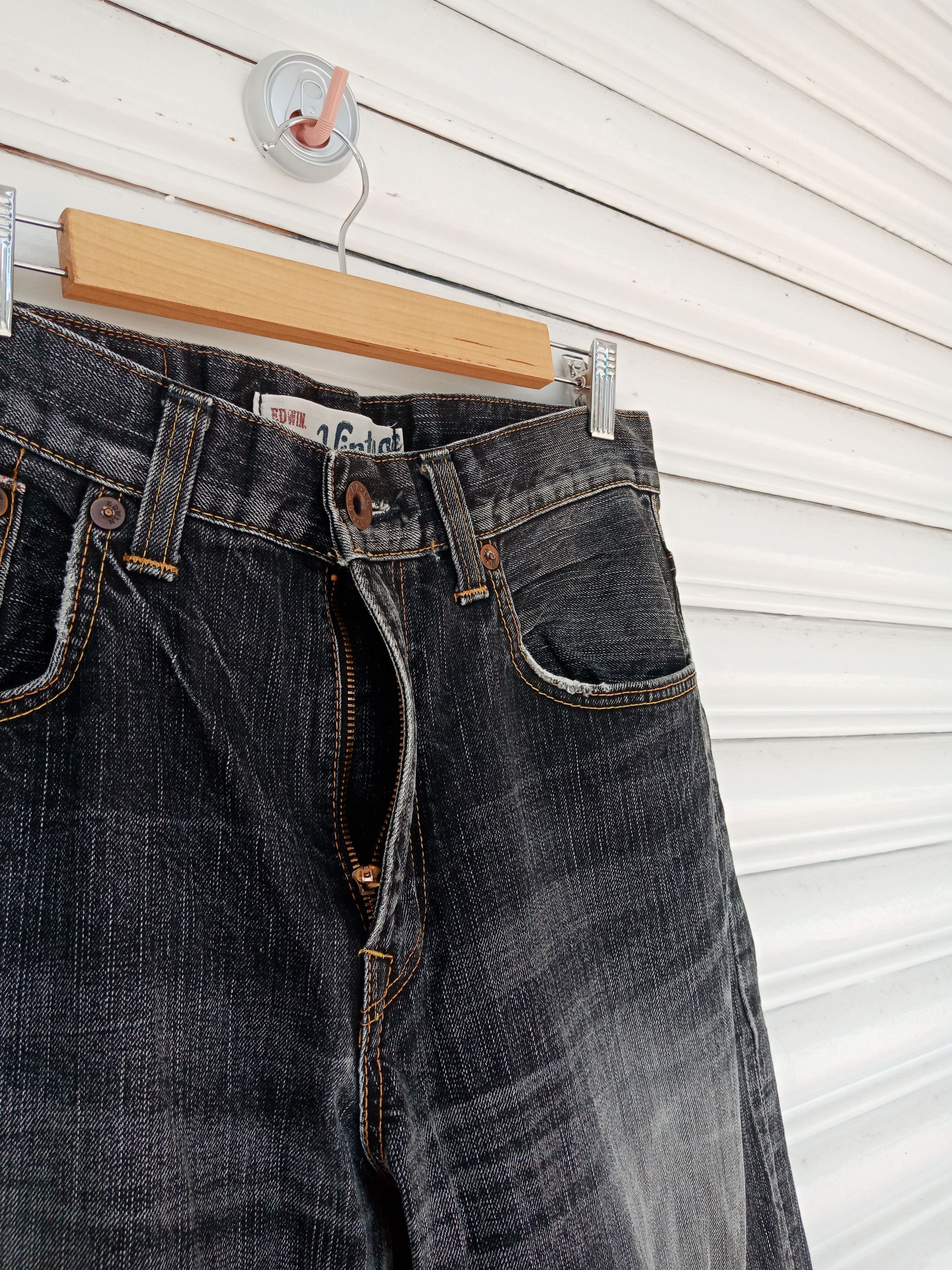 Edwin Edwin Selvedge Distressed Size US 33 - 6 Thumbnail