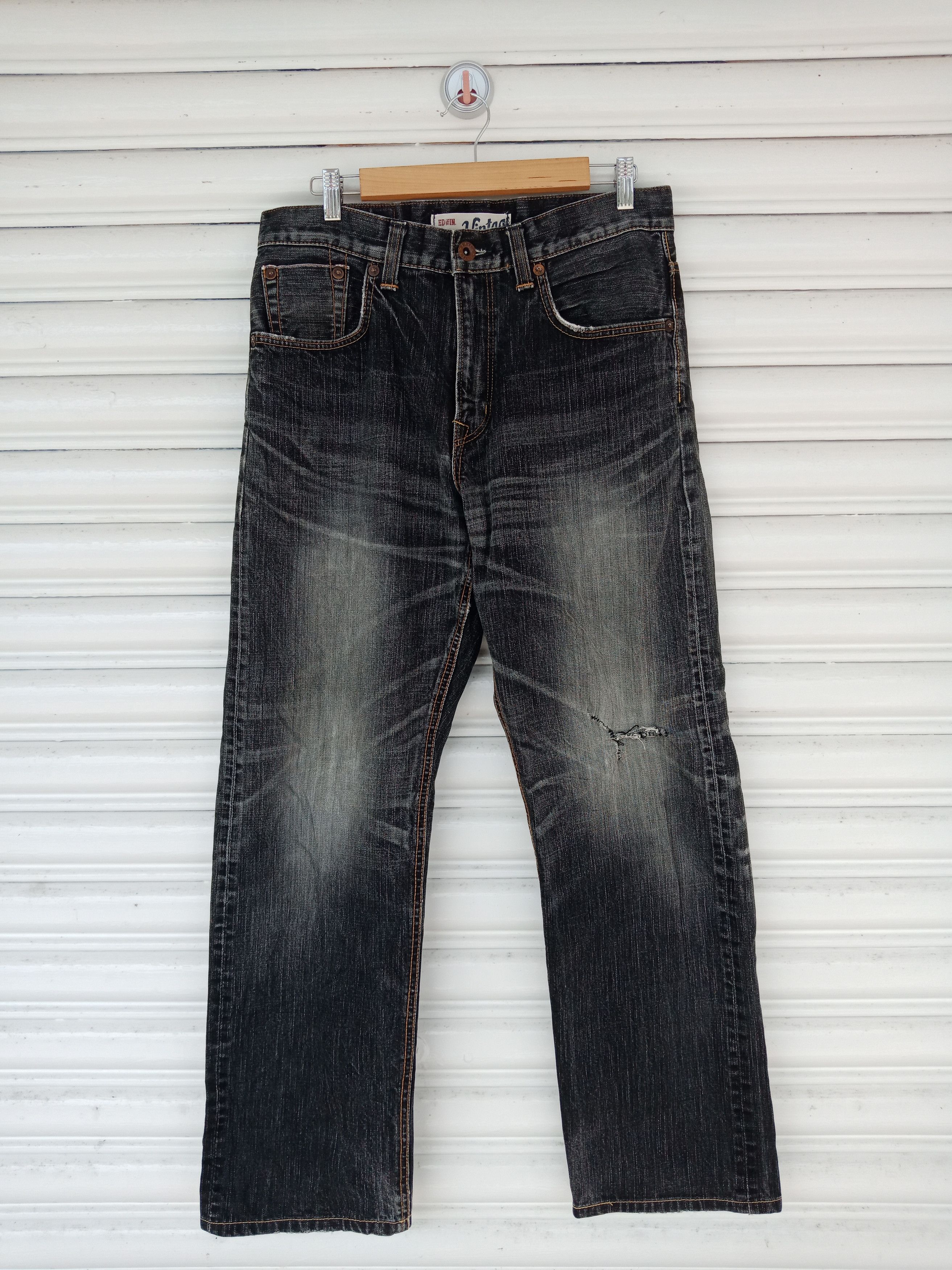 Edwin Edwin Selvedge Distressed Size US 33 - 1 Thumbnail