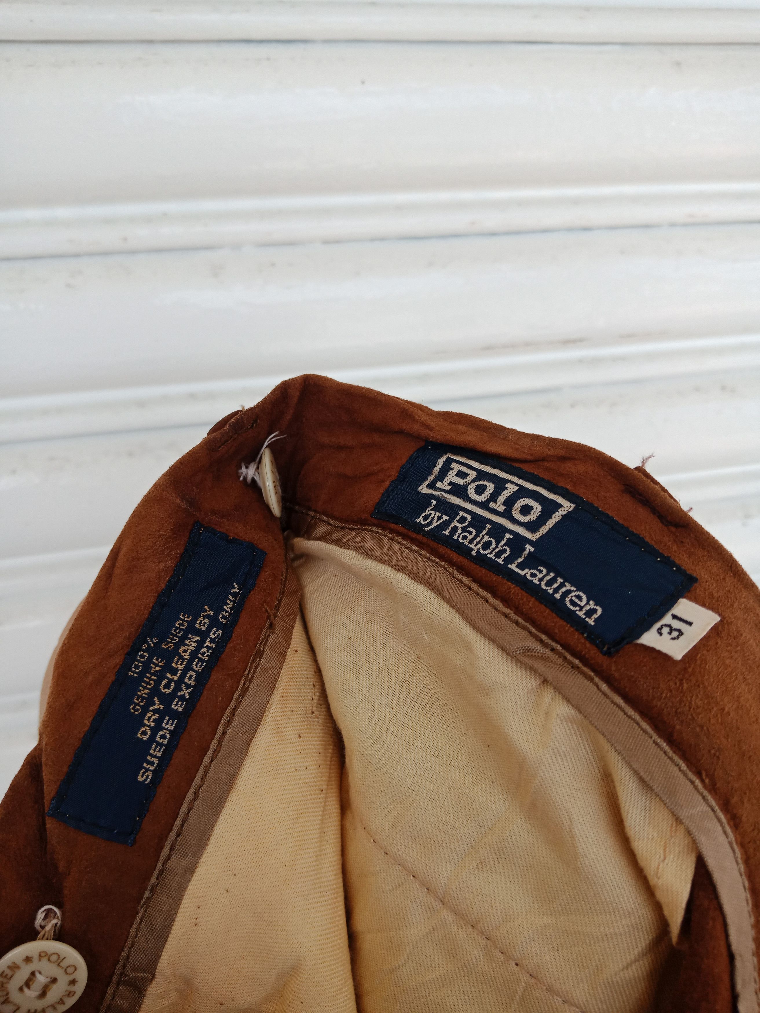 Polo Ralph Lauren Polo Ralph Lauren 100% Suede Size US 30 / EU 46 - 7 Thumbnail