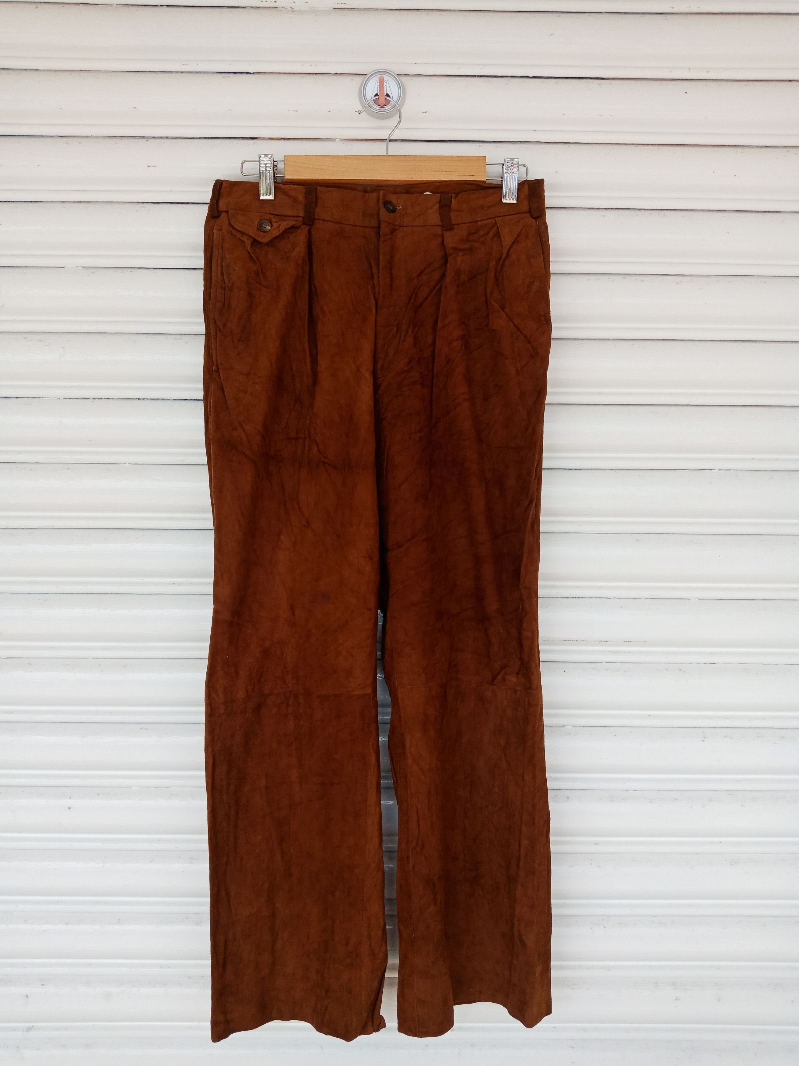 Polo Ralph Lauren Polo Ralph Lauren 100% Suede Size US 30 / EU 46 - 1 Thumbnail