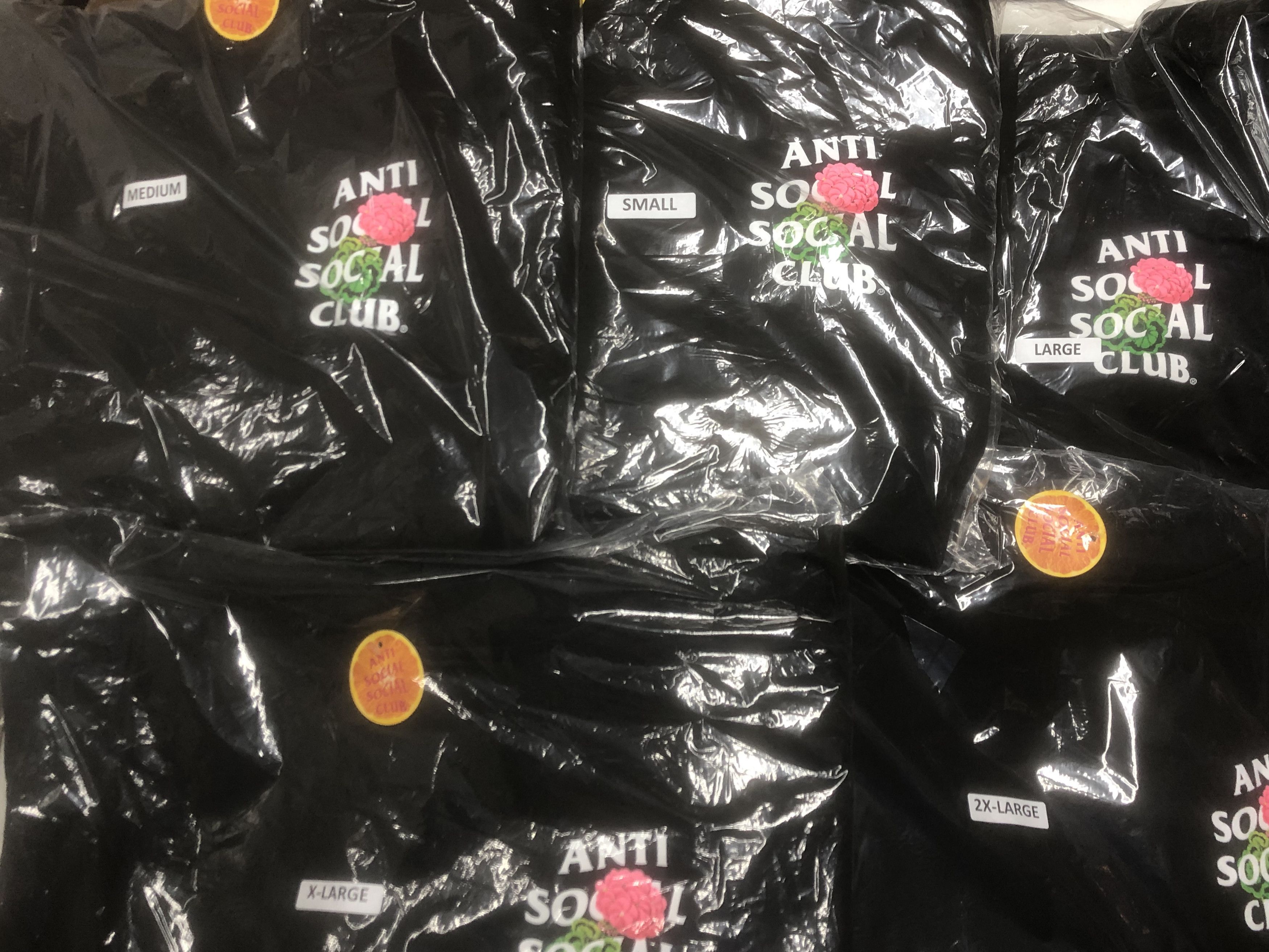 Anti Social Social Club DS ASSC Produce Black Hoodie BAPE KITH FTP KAWS FOG CDG OOTD Size US L / EU 52-54 / 3 - 7 Thumbnail