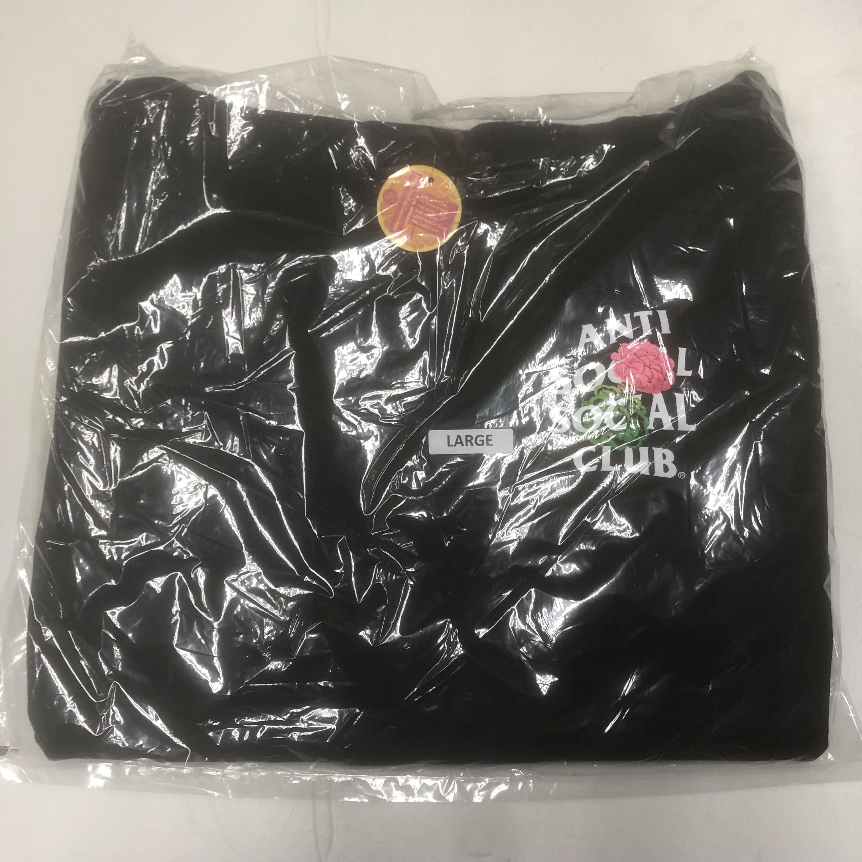 Anti Social Social Club DS ASSC Produce Black Hoodie BAPE KITH FTP KAWS FOG CDG OOTD Size US L / EU 52-54 / 3 - 1 Thumbnail