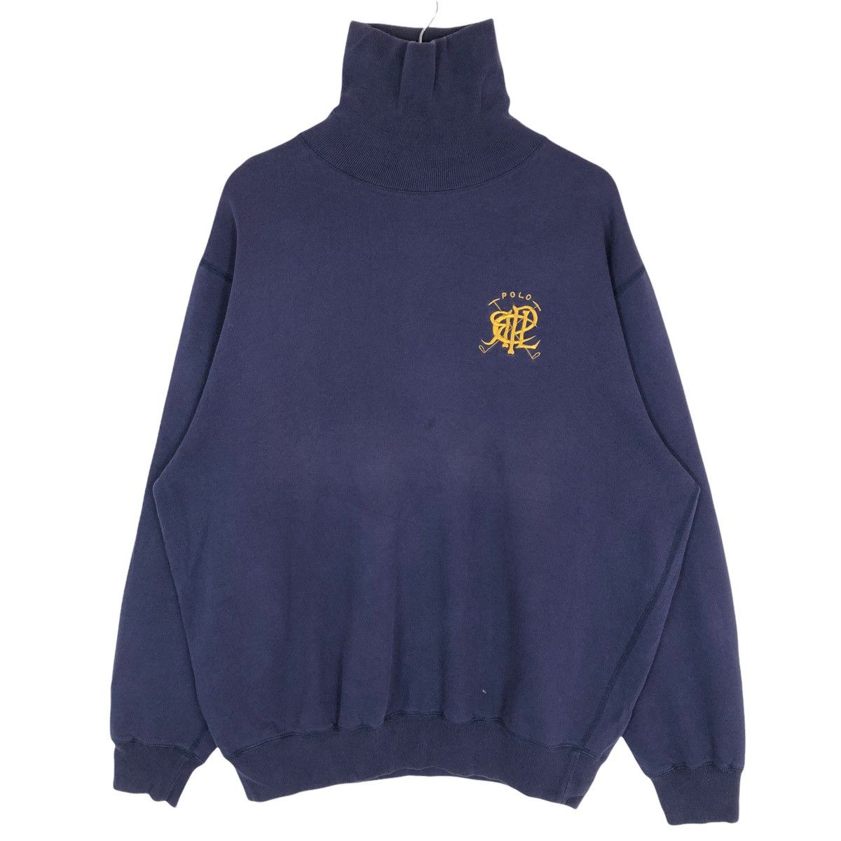 Polo Ralph Lauren Vintage Polo By Ralph Lauren Turtleneck Sweatshirt Size US XL / EU 56 / 4 - 2 Thumbnail