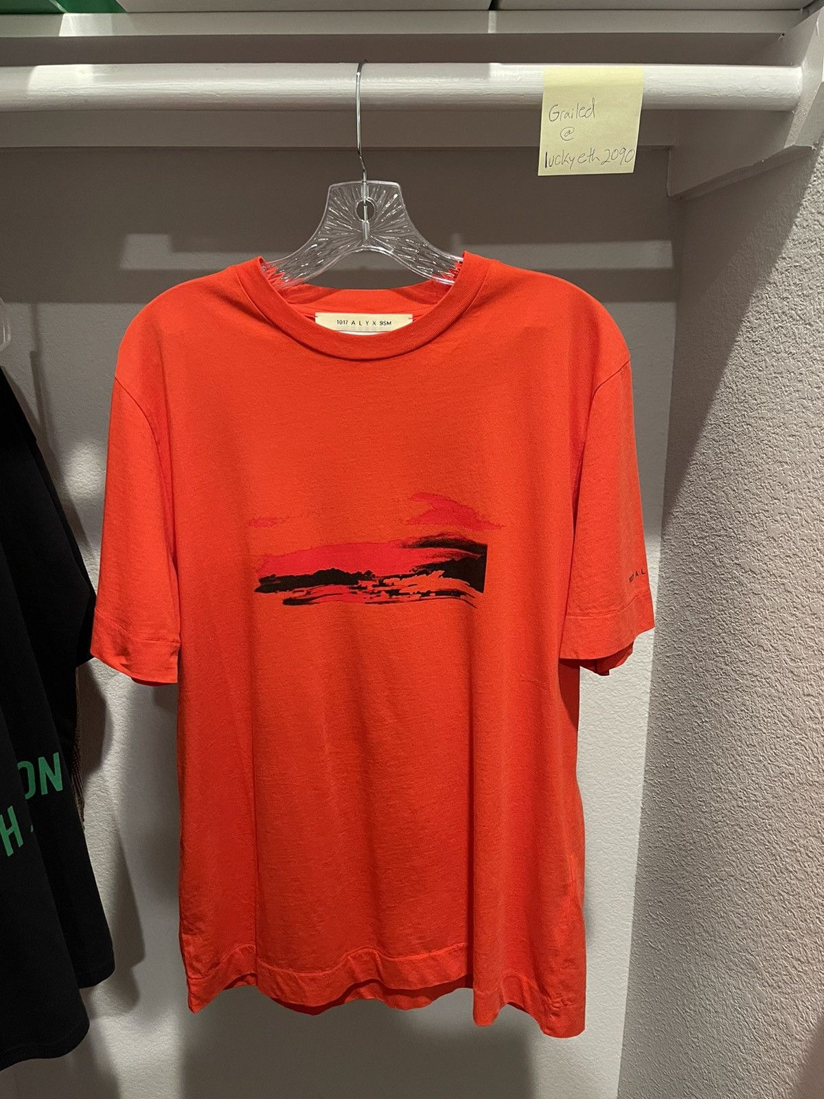 1017 ALYX 9SM Alyx Red Infrared Tshirt | Grailed