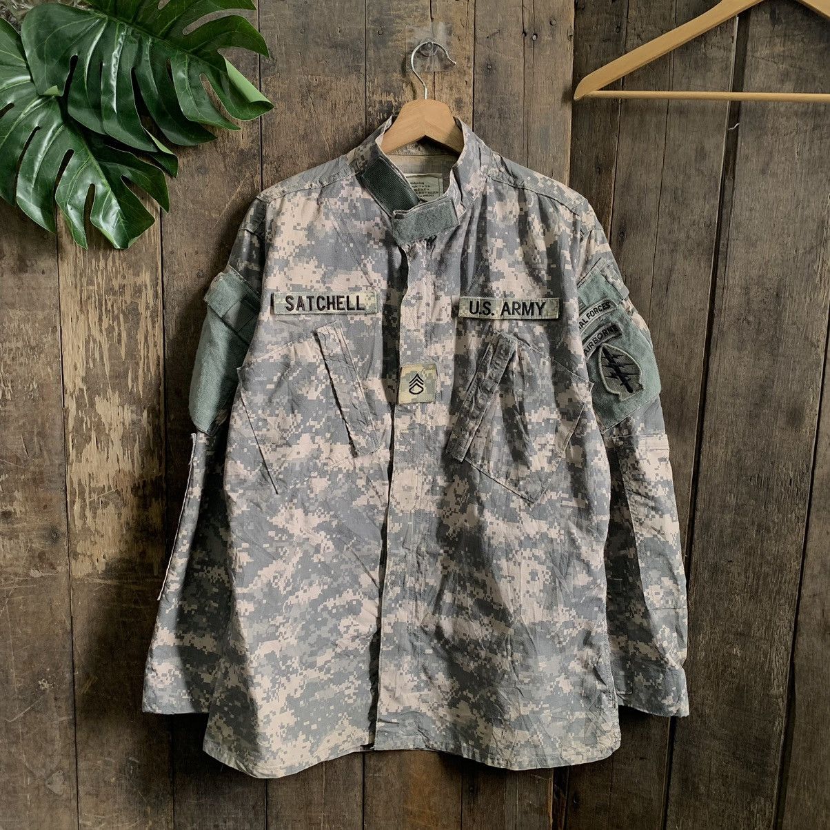 U.S. Army Men's Field Coat デジタル迷彩 US AT DIGITAL Camo Pattern