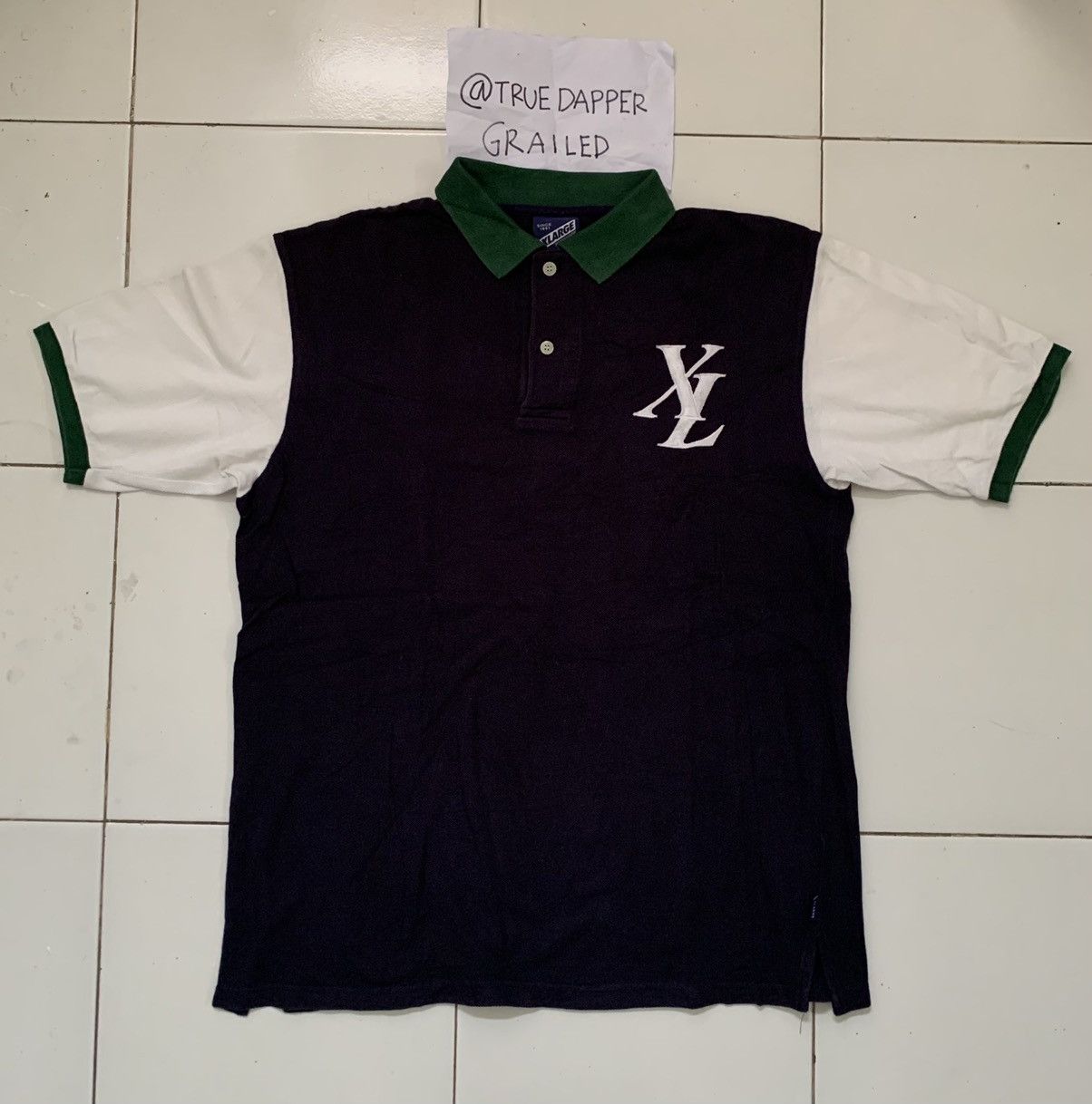X-LARGE X LARGE LOUIS VUITTON PARODY EMBROIDERED POLOSHIRT Size US M / EU 48-50 / 2 - 1 Thumbnail