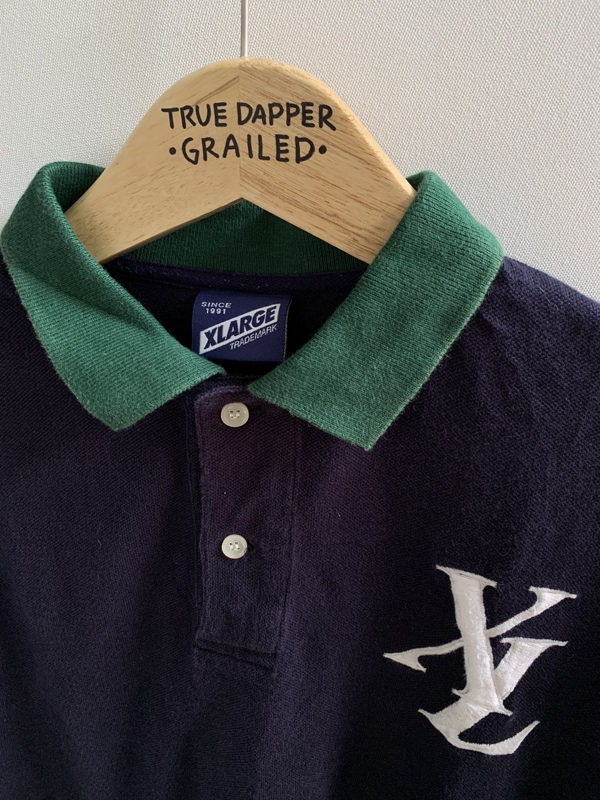 X-LARGE X LARGE LOUIS VUITTON PARODY EMBROIDERED POLOSHIRT Size US M / EU 48-50 / 2 - 7 Thumbnail