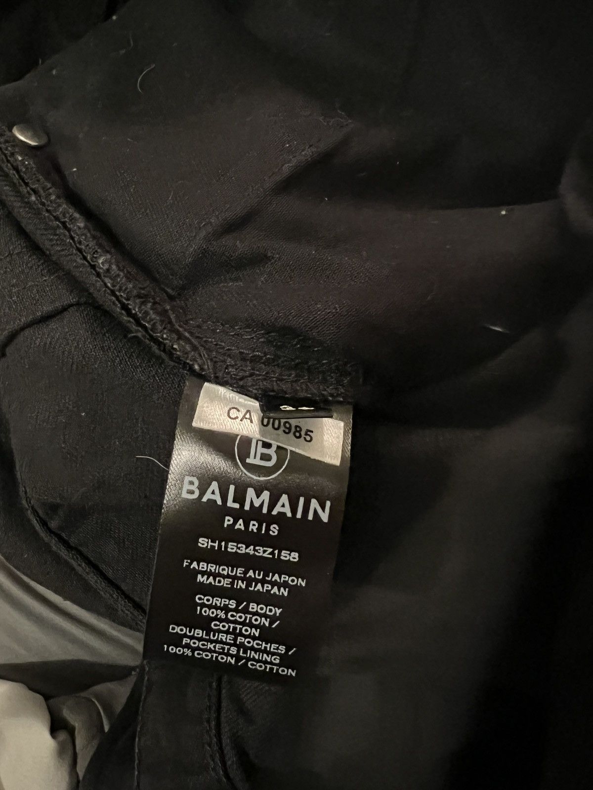 Balmain Balmain Biker Jeans Size US 30 / EU 46 - 9 Thumbnail