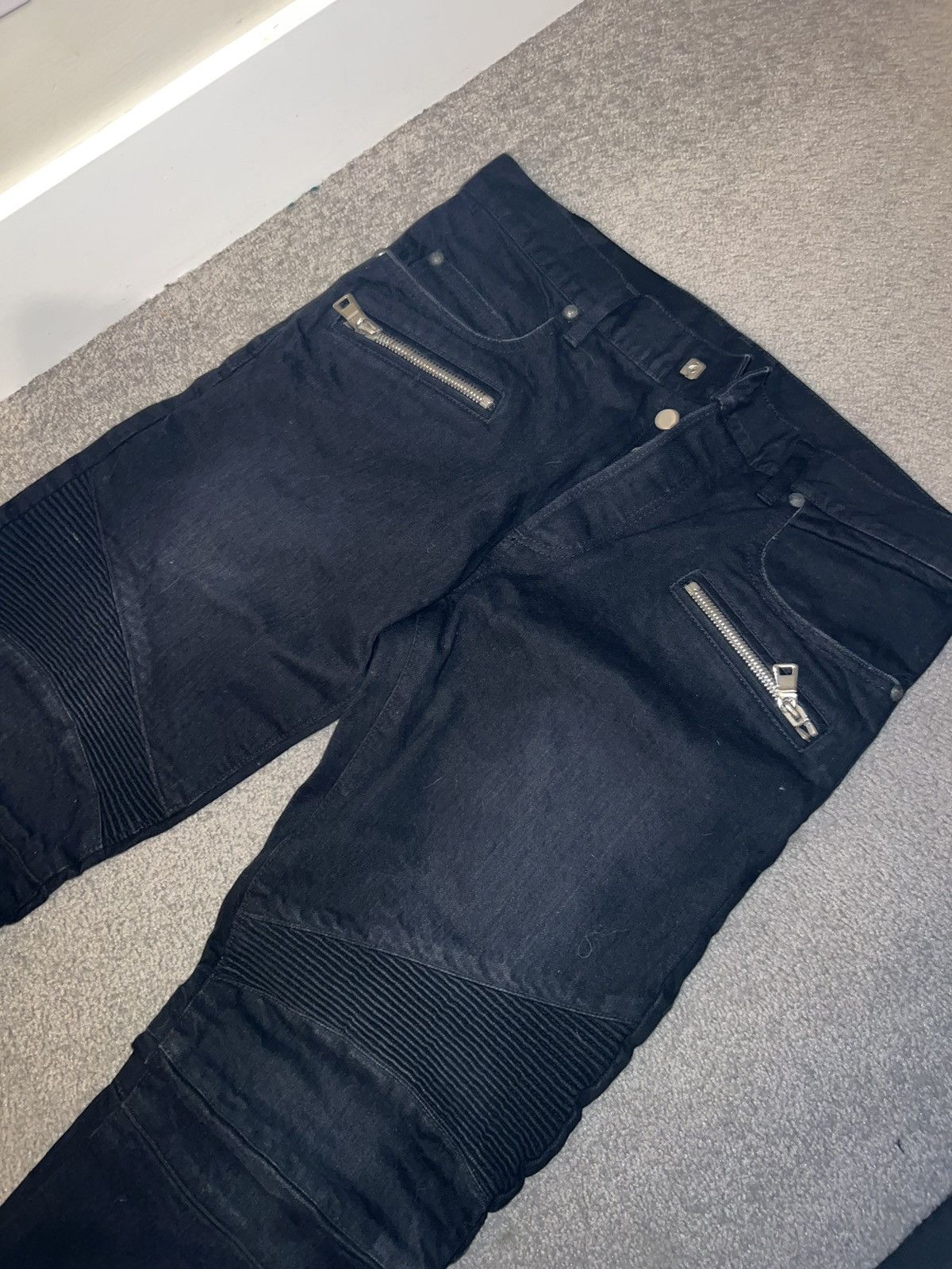 Balmain Balmain Biker Jeans Size US 30 / EU 46 - 2 Thumbnail