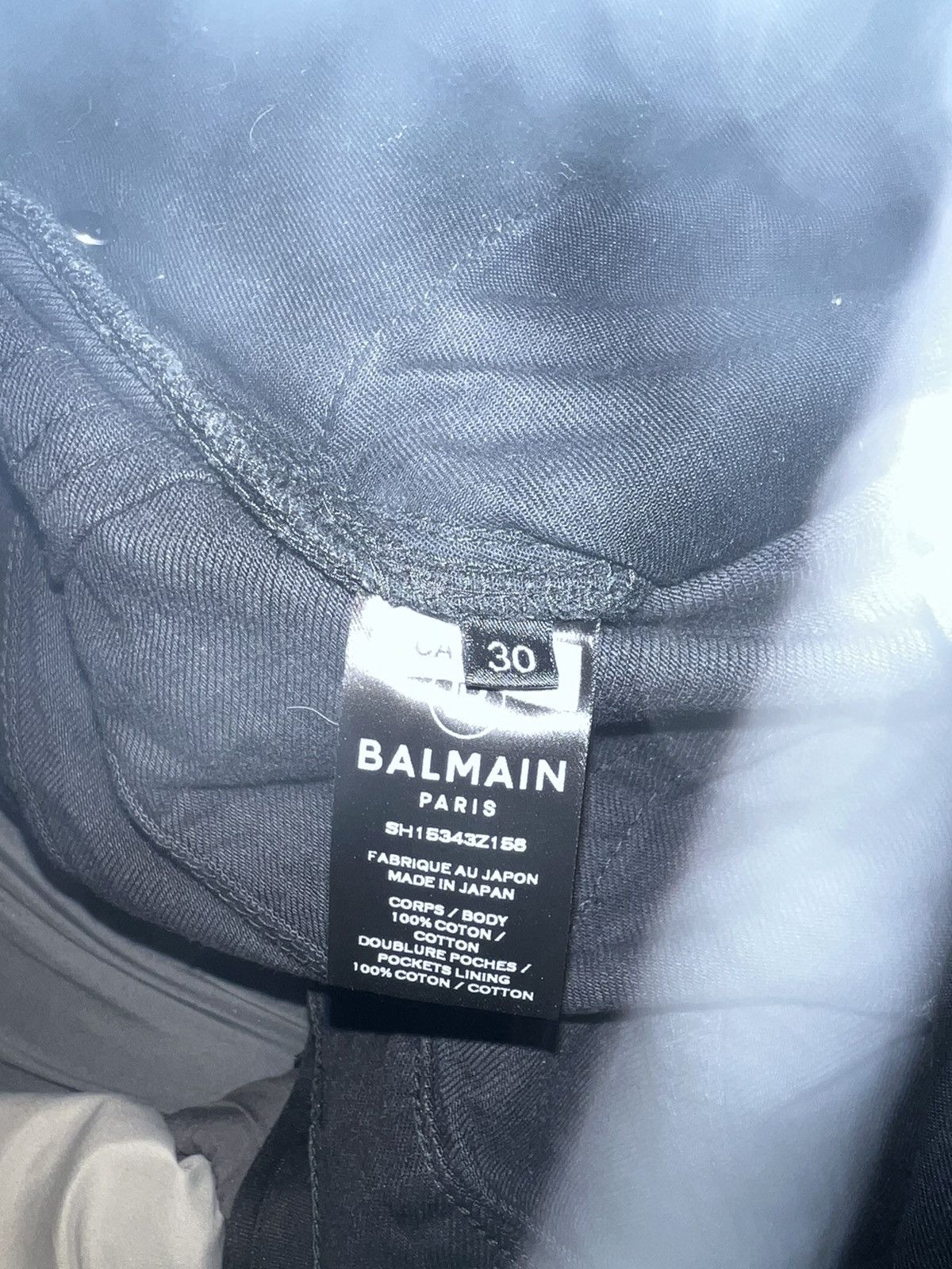 Balmain Balmain Biker Jeans Size US 30 / EU 46 - 8 Thumbnail