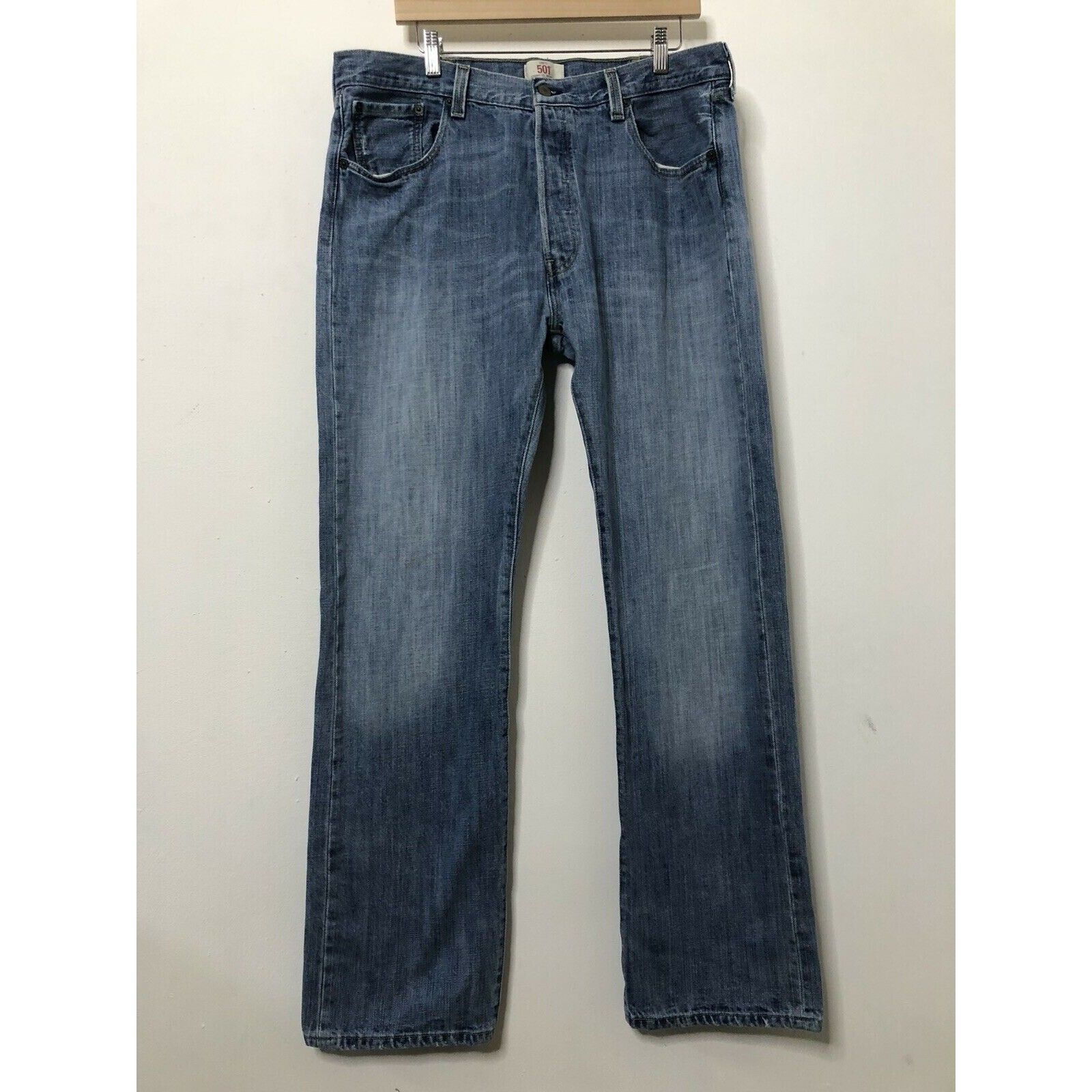 Levi's Vintage Levi Strauss XX 501 Men’s 38x34 Blue Denim Jeans Size US 38 / EU 54 - 2 Preview