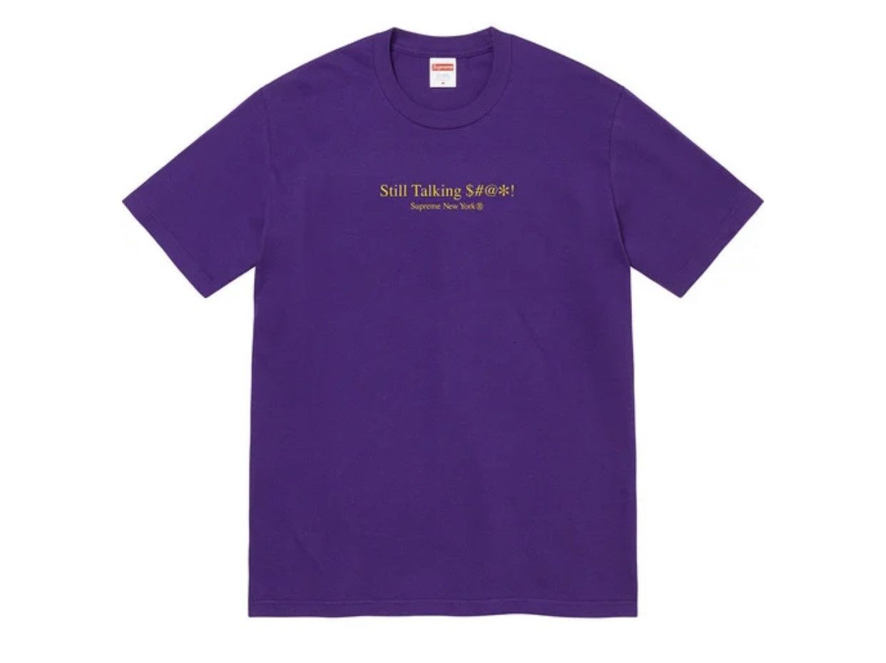 Supreme Verify Tee Purple