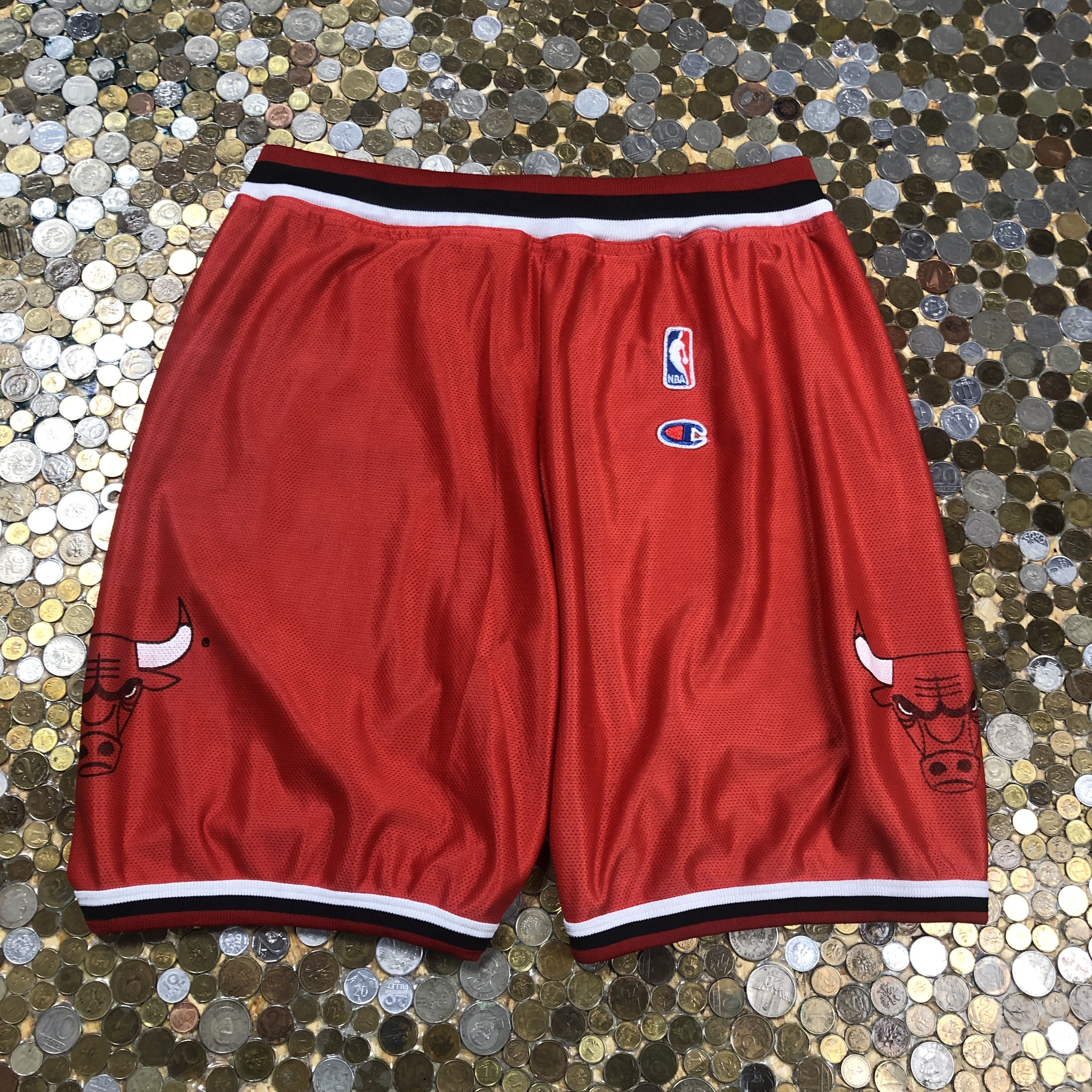 Champion Chicago Bulls Basketball Shorts 90's NBA