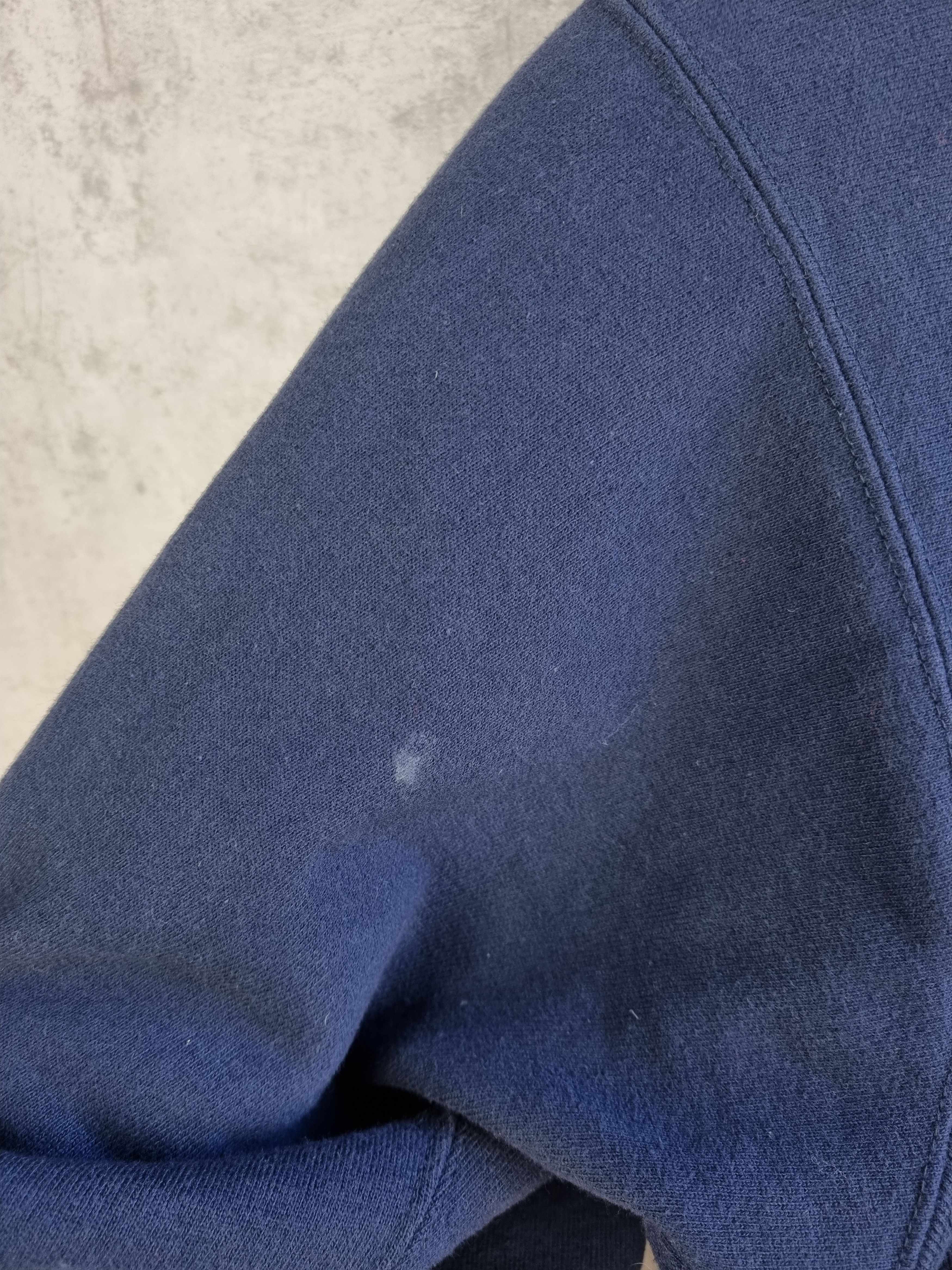 Champion × Vintage 90s Champion Reverse Wave Navy Hoodie Vintage Size US M / EU 48-50 / 2 - 10 Thumbnail