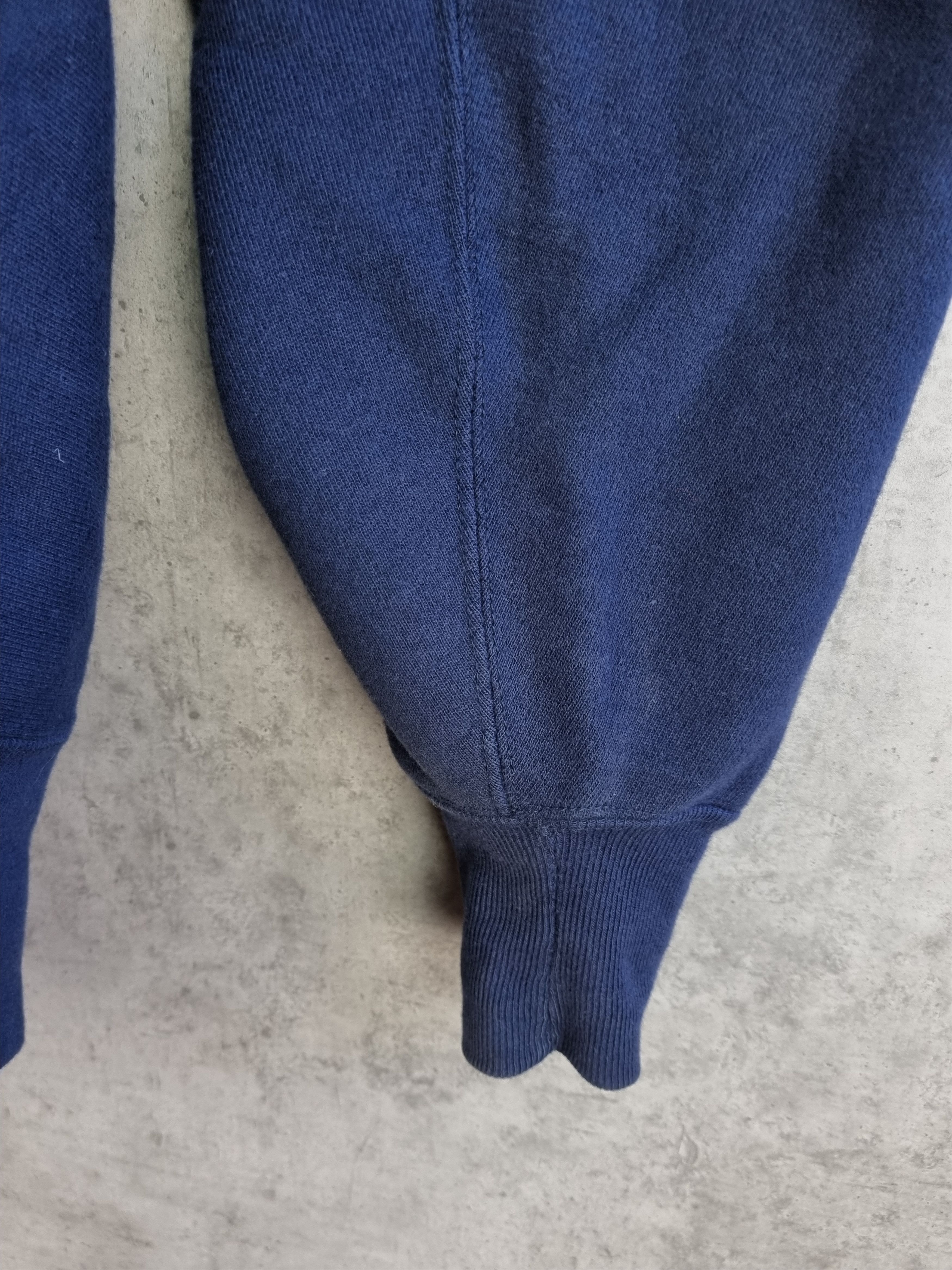 Champion × Vintage 90s Champion Reverse Wave Navy Hoodie Vintage Size US M / EU 48-50 / 2 - 9 Thumbnail