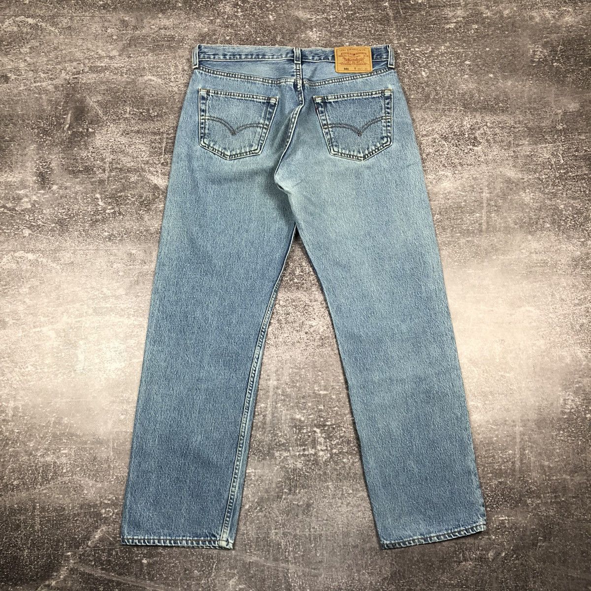 Levi's × Levi's Vintage Clothing × Vintage Vintage 90s Levi’s 501 Blue Jeans Made in USA Size US 34 / EU 50 - 1 Thumbnail