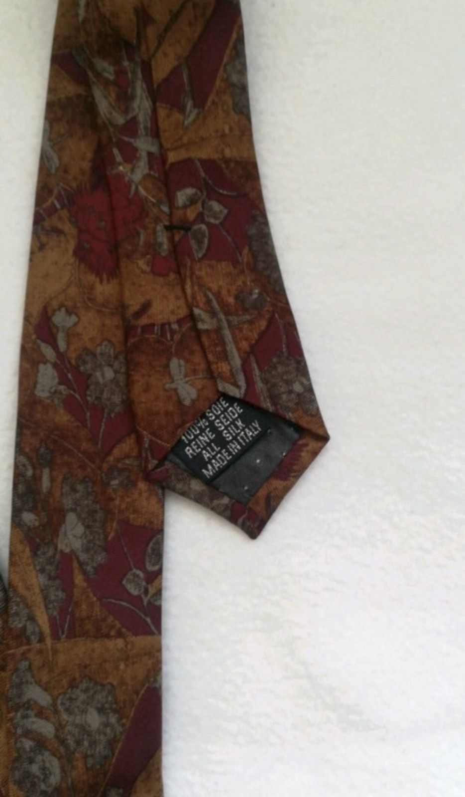 Designer Vintage 90s Yves Saint Laurent Tie Size ONE SIZE - 3 Preview