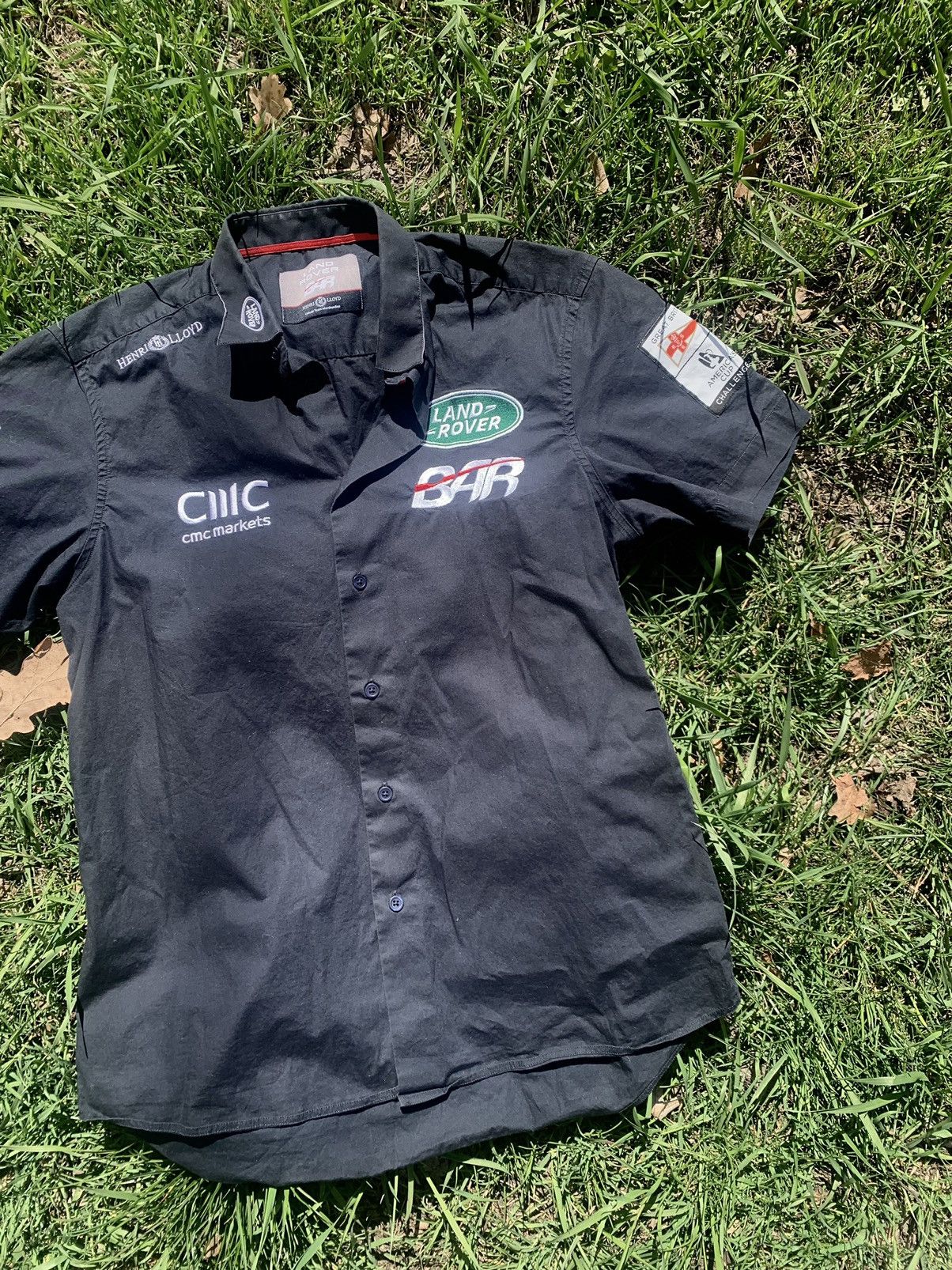 Henri Lloyd × Vintage Land Rover Bar racing dark shirt Henri Lloyd Size US M / EU 48-50 / 2 - 4 Thumbnail