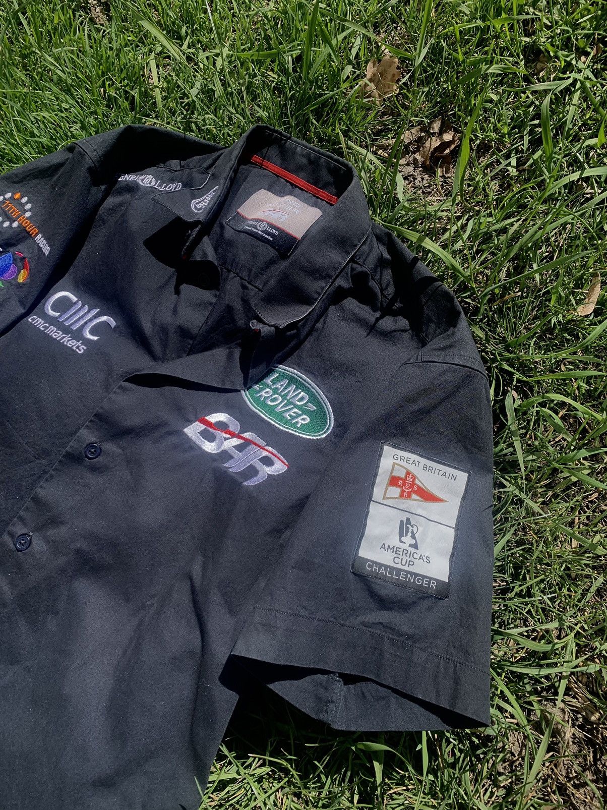 Henri Lloyd × Vintage Land Rover Bar racing dark shirt Henri Lloyd Size US M / EU 48-50 / 2 - 8 Thumbnail