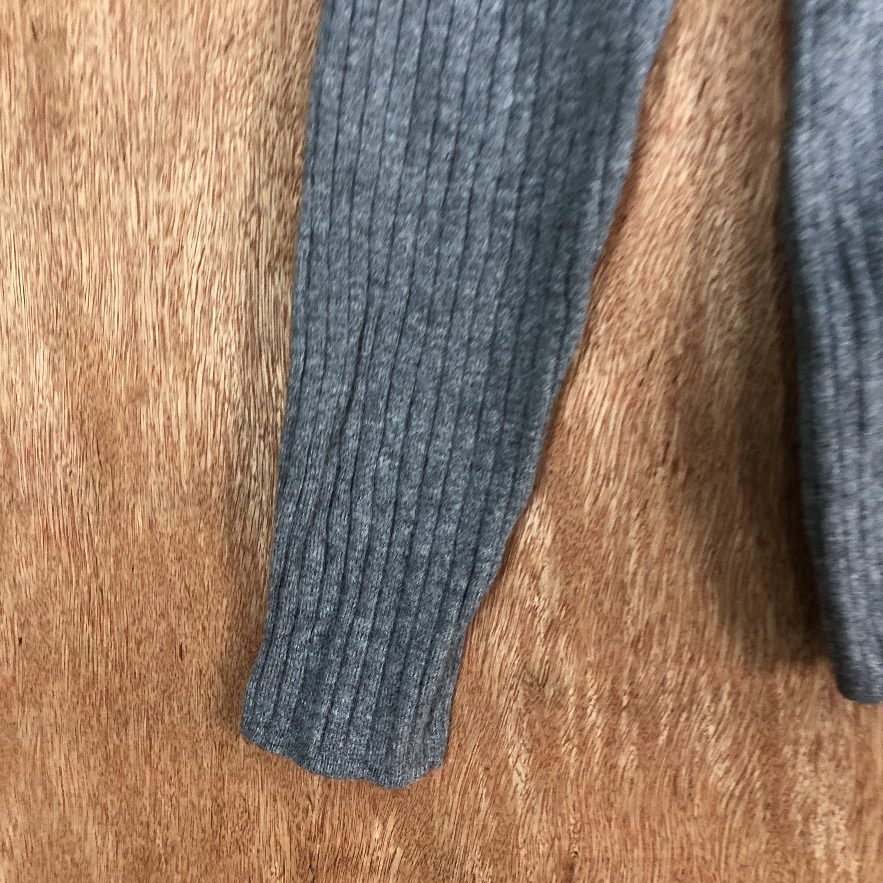 Japanese Brand Japan Brand Grey Cardigan knitwear vintage #6057 Size US M / EU 48-50 / 2 - 6 Thumbnail