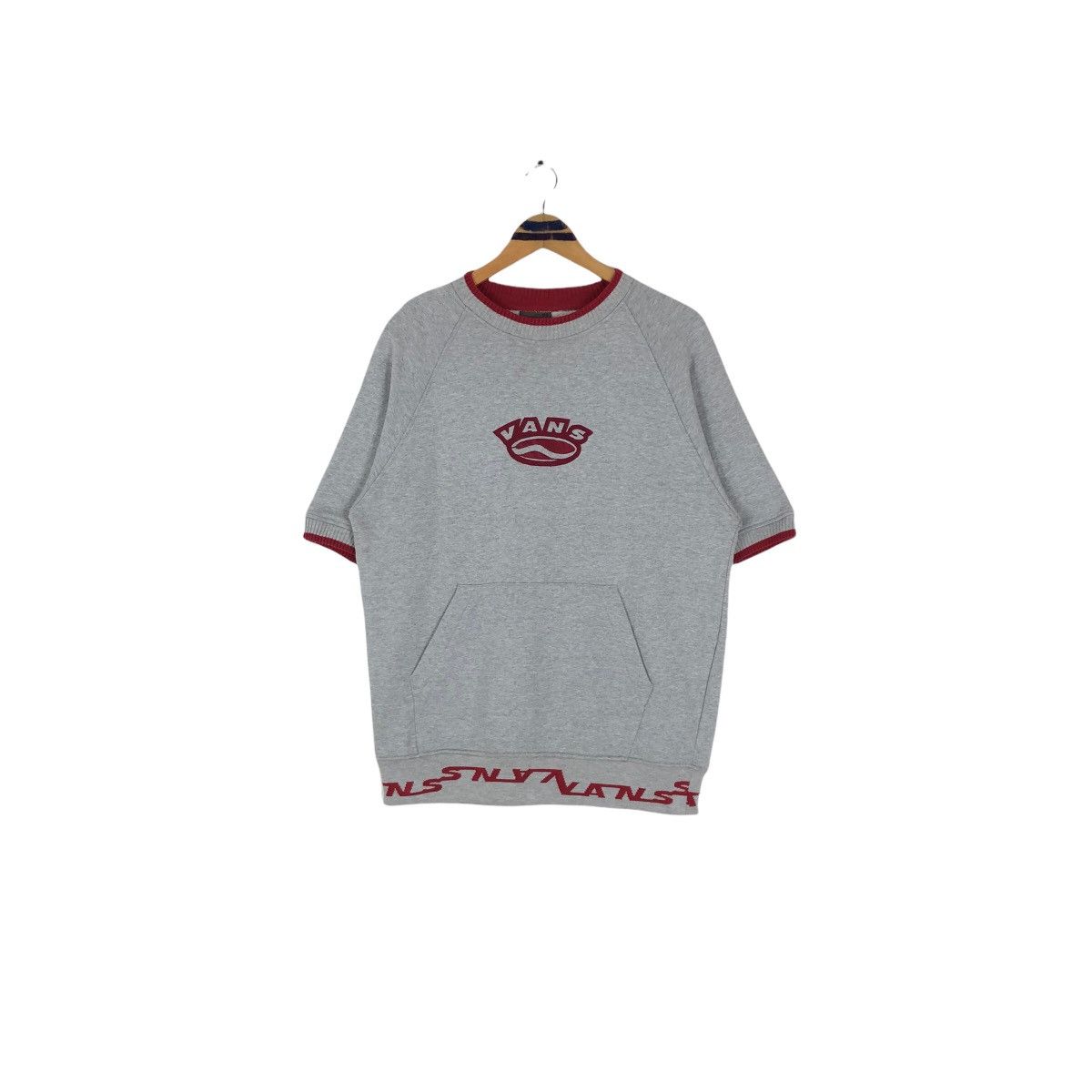 Vans Vintage Vans Crewneck Short Sleeve Sweatshirt Size US M / EU 48-50 / 2 - 2 Thumbnail