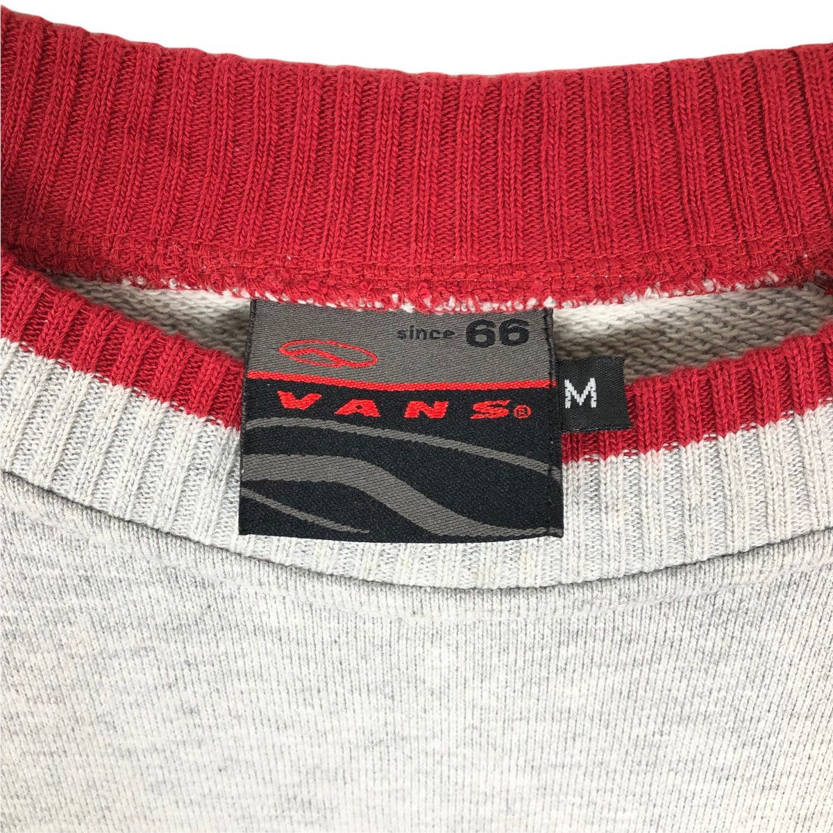 Vans Vintage Vans Crewneck Short Sleeve Sweatshirt Size US M / EU 48-50 / 2 - 6 Thumbnail