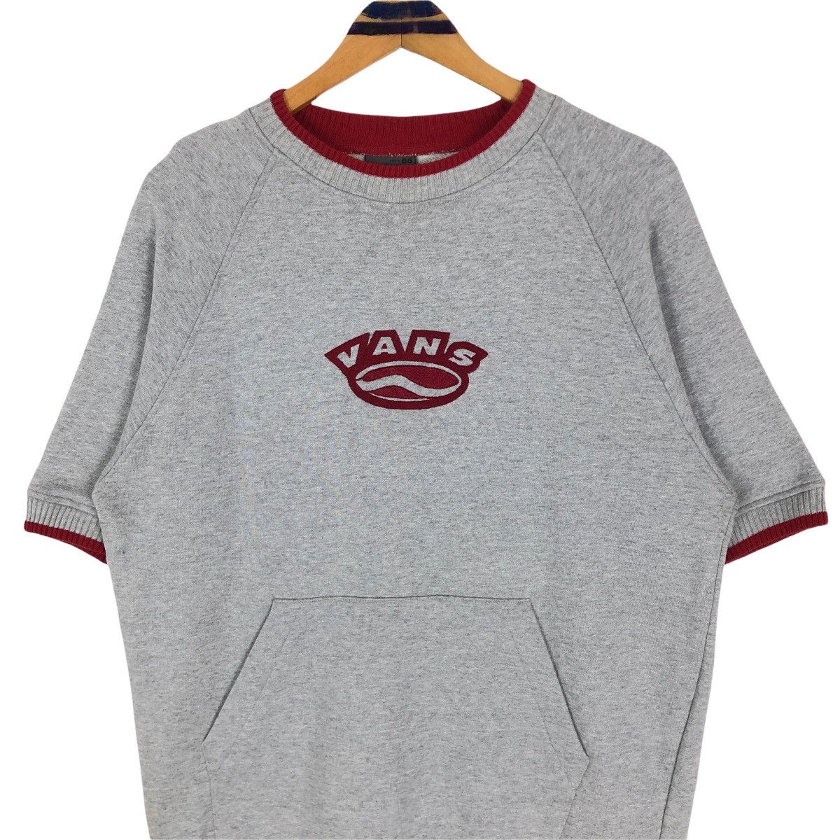 Vans Vintage Vans Crewneck Short Sleeve Sweatshirt Size US M / EU 48-50 / 2 - 3 Thumbnail