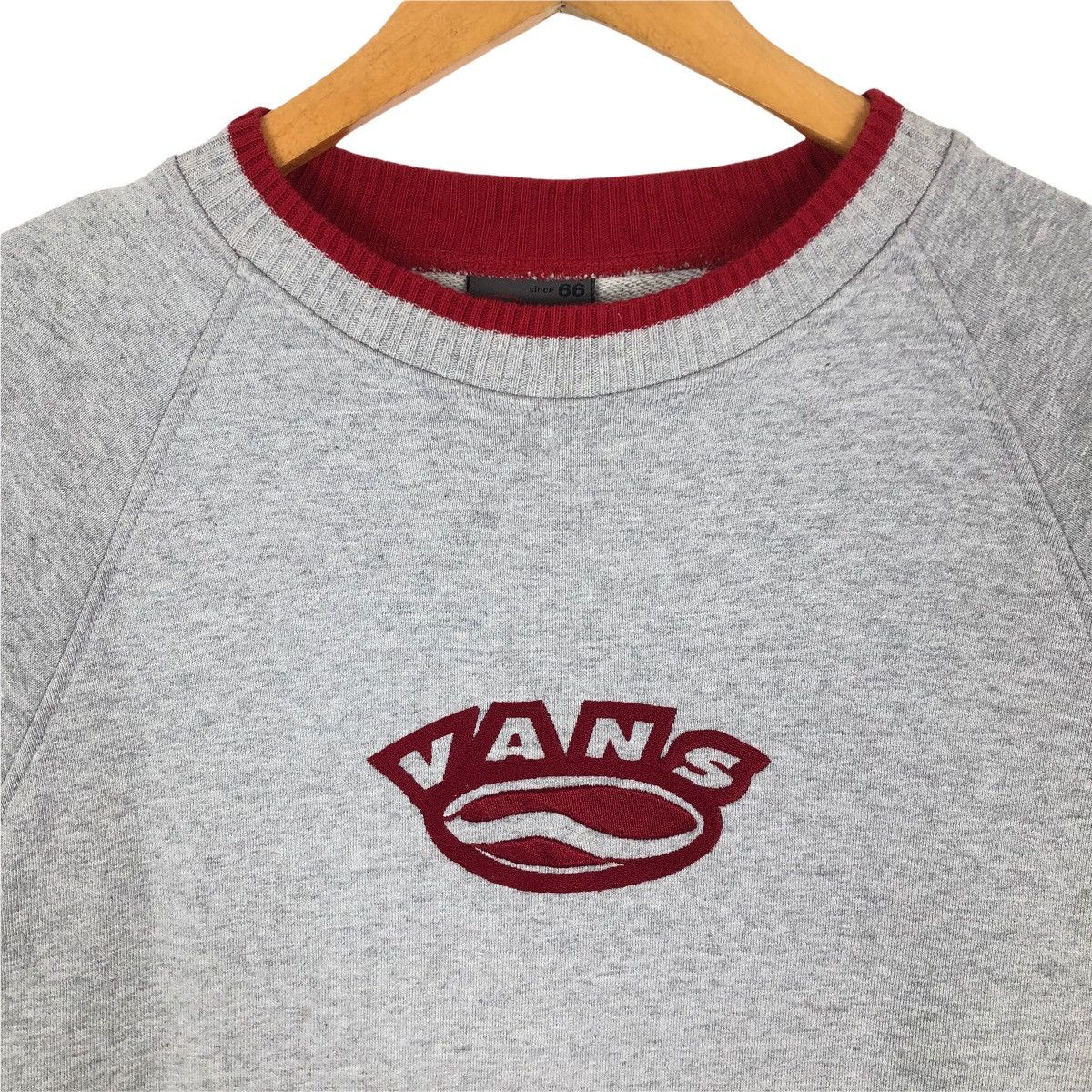 Vans Vintage Vans Crewneck Short Sleeve Sweatshirt Size US M / EU 48-50 / 2 - 4 Thumbnail