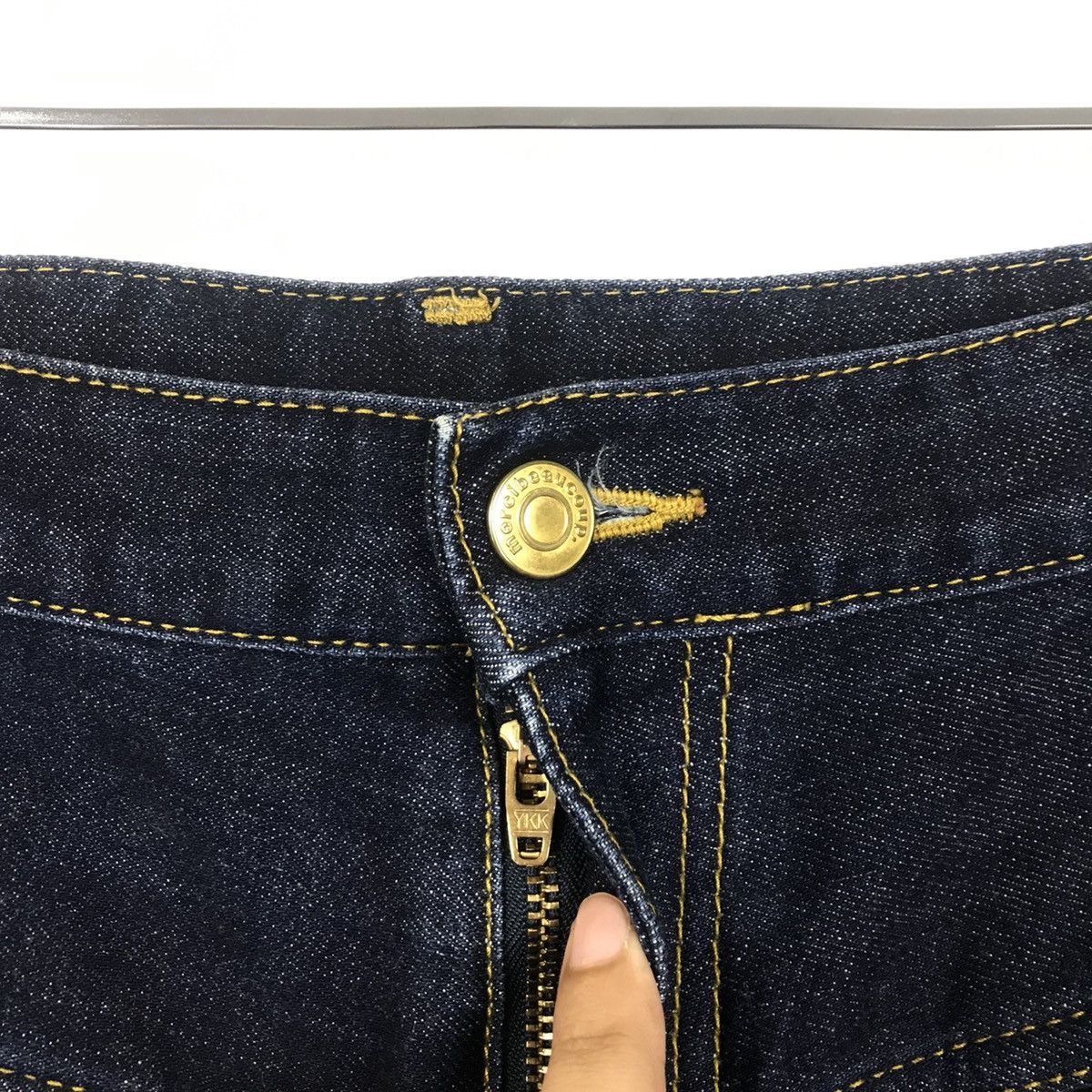 Issey Miyake × Japanese Brand × mercibeaucoup 💣OFFER MERCIBEAUCOUP Slim Fit Style MultiPocket Denim Jeans Size US 29 - 4 Thumbnail