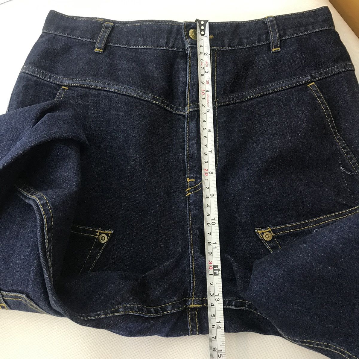 Issey Miyake × Japanese Brand × mercibeaucoup 💣OFFER MERCIBEAUCOUP Slim Fit Style MultiPocket Denim Jeans Size US 29 - 9 Thumbnail