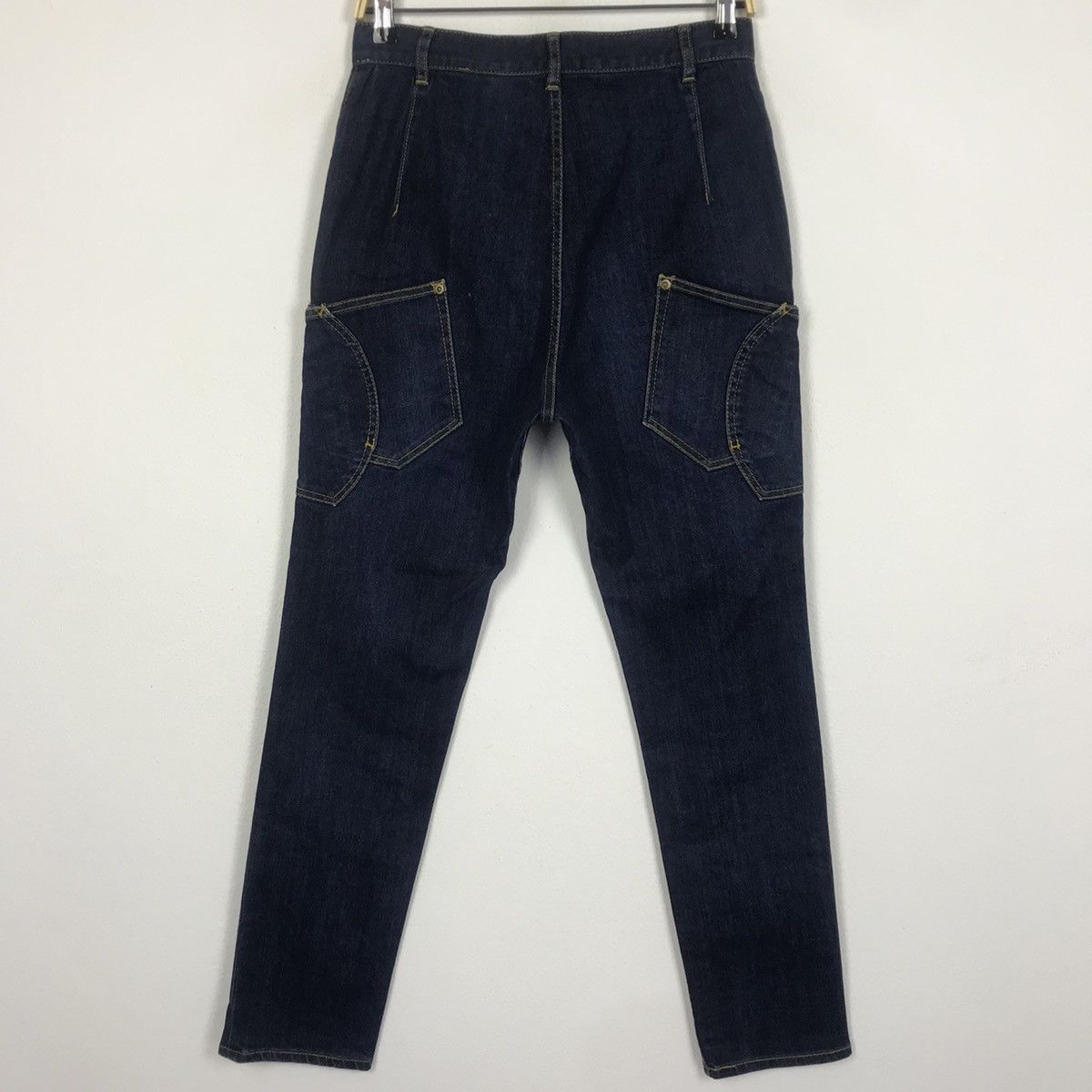 Issey Miyake × Japanese Brand × mercibeaucoup 💣OFFER MERCIBEAUCOUP Slim Fit Style MultiPocket Denim Jeans Size US 29 - 5 Thumbnail