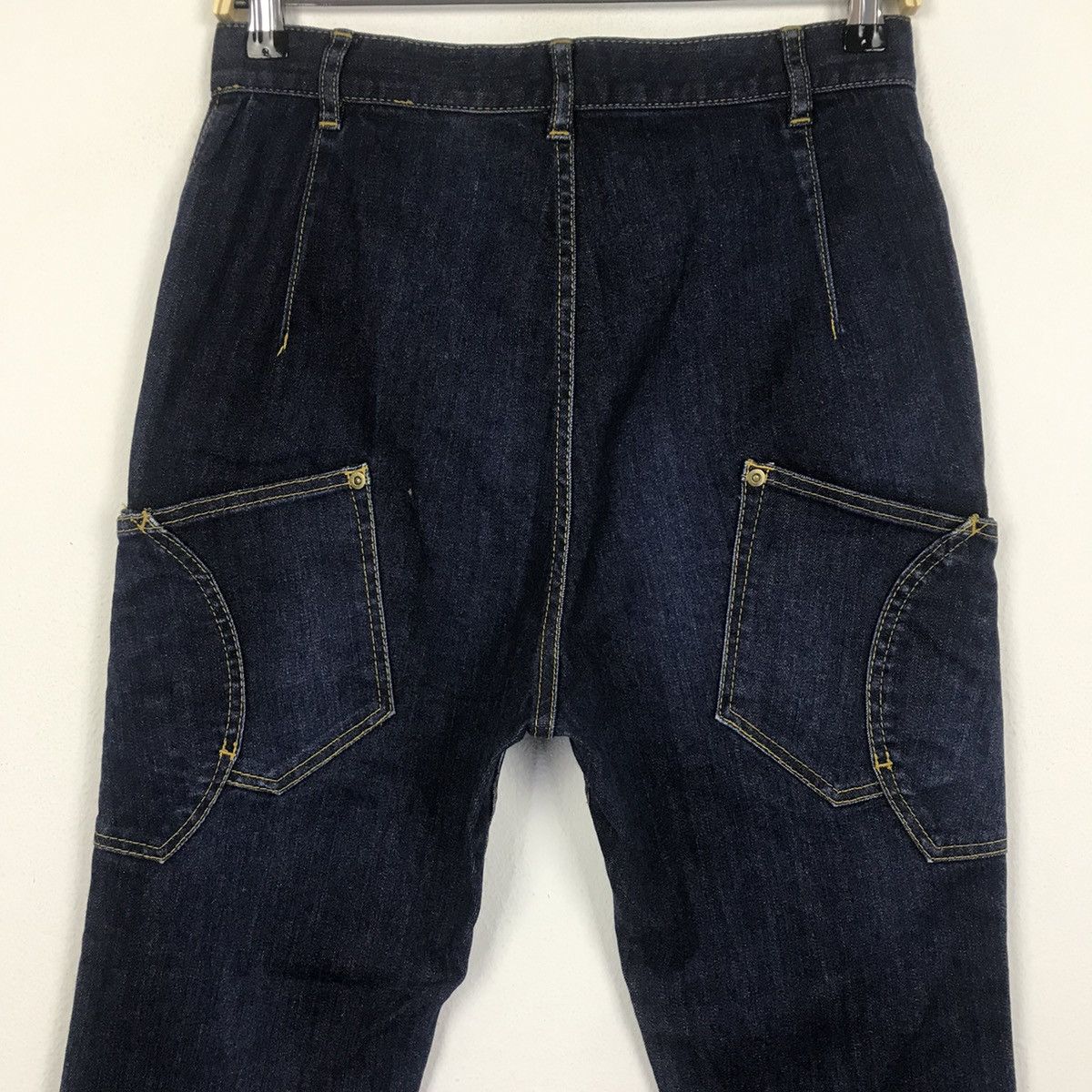 Issey Miyake × Japanese Brand × mercibeaucoup 💣OFFER MERCIBEAUCOUP Slim Fit Style MultiPocket Denim Jeans Size US 29 - 6 Thumbnail