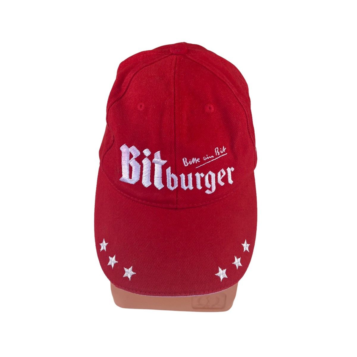 Vintage Bitburger German Beer Cap Hat VINTAGE Rare Red | Grailed