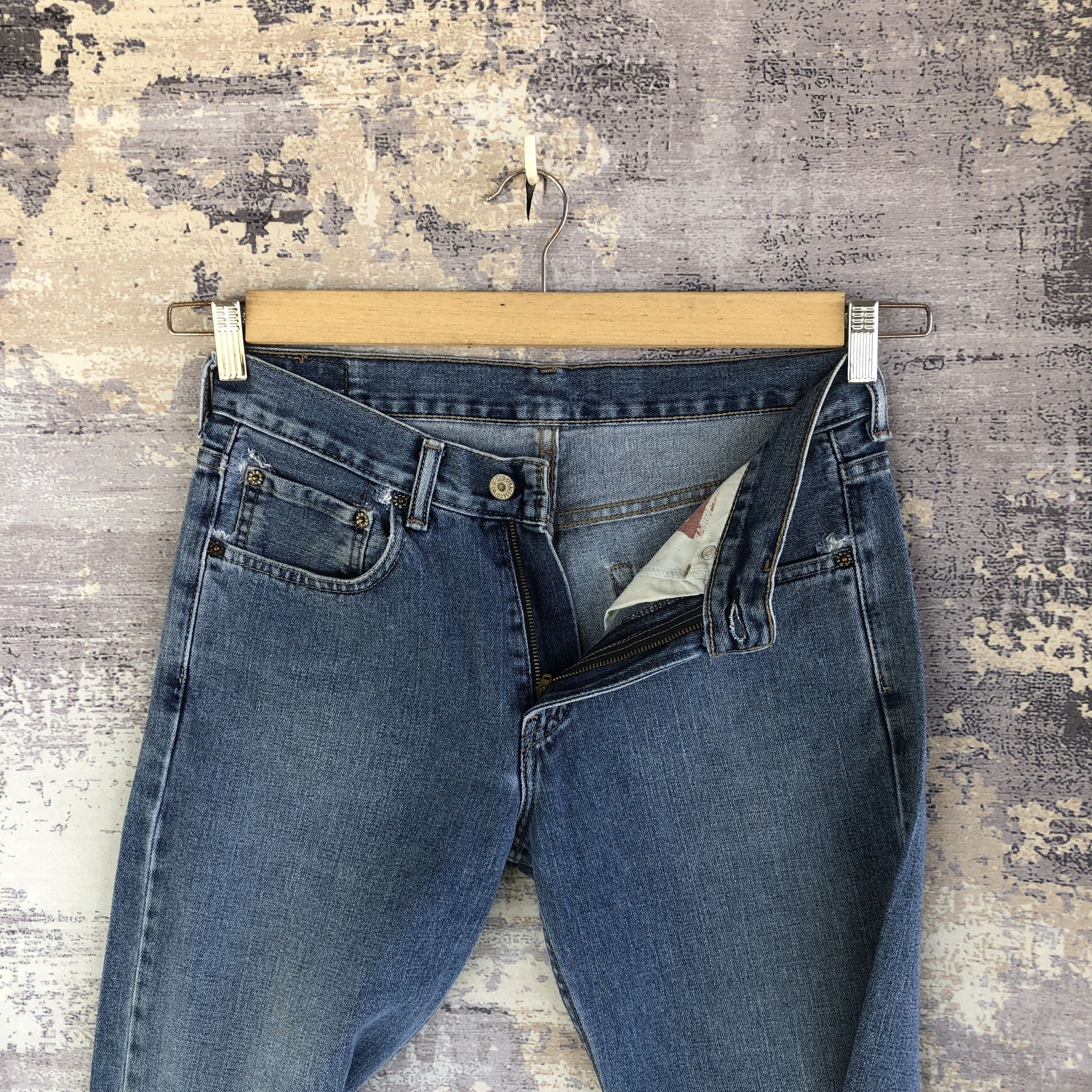 Levi's Vintage Y2K Levi's 550 Jeans Faded Baggy Levis Denim Size 28" / US 6 / IT 42 - 6 Thumbnail