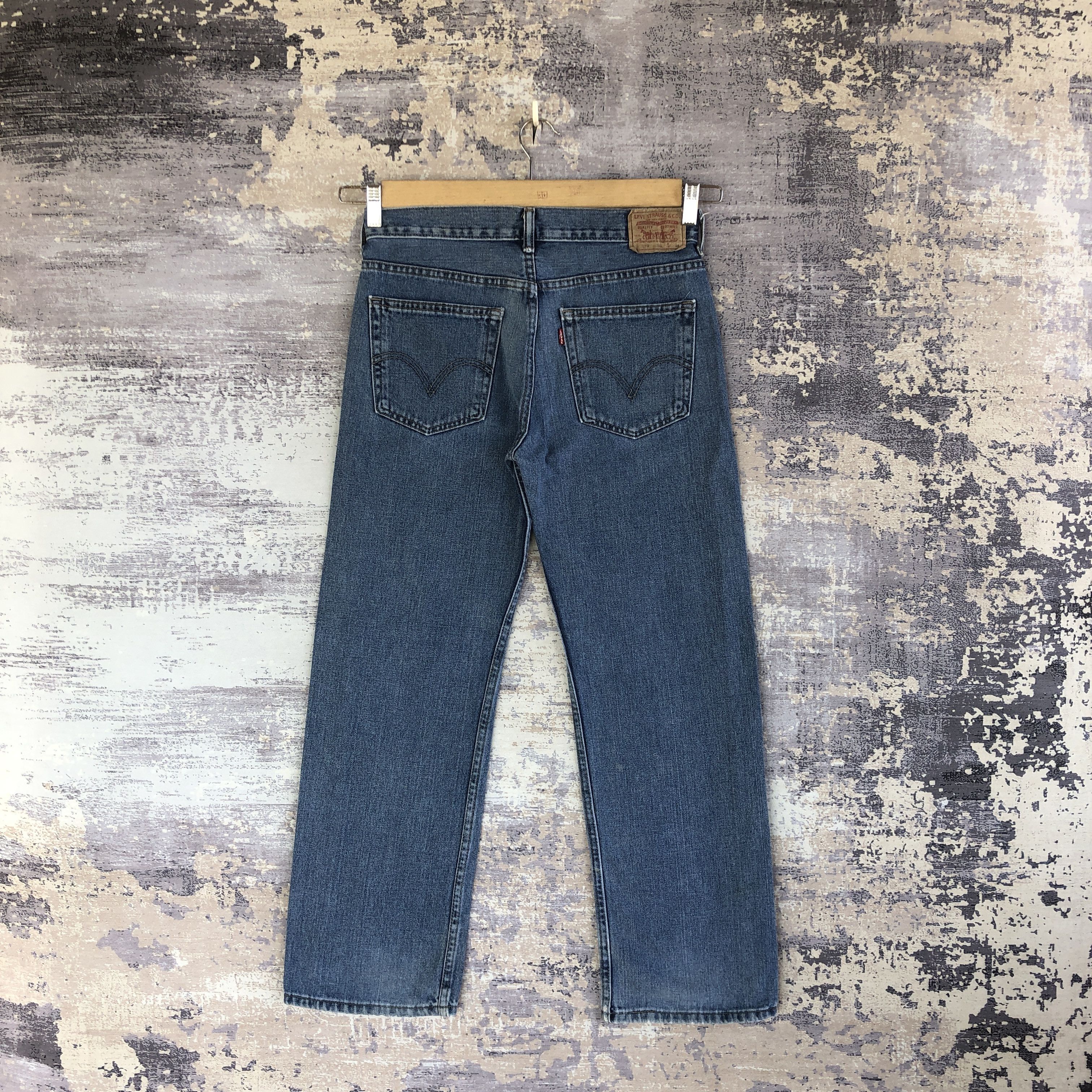 Levi's Vintage Y2K Levi's 550 Jeans Faded Baggy Levis Denim Size 28" / US 6 / IT 42 - 2 Thumbnail
