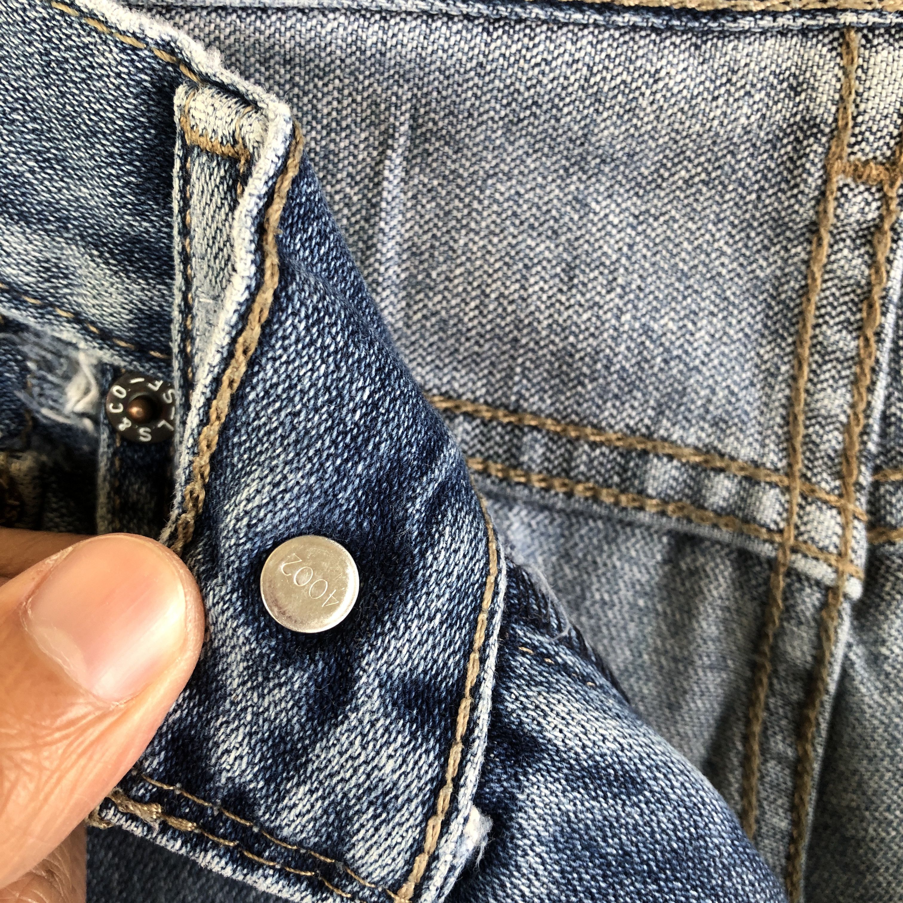 Levi's Vintage Y2K Levi's 550 Jeans Faded Baggy Levis Denim Size 28" / US 6 / IT 42 - 7 Thumbnail