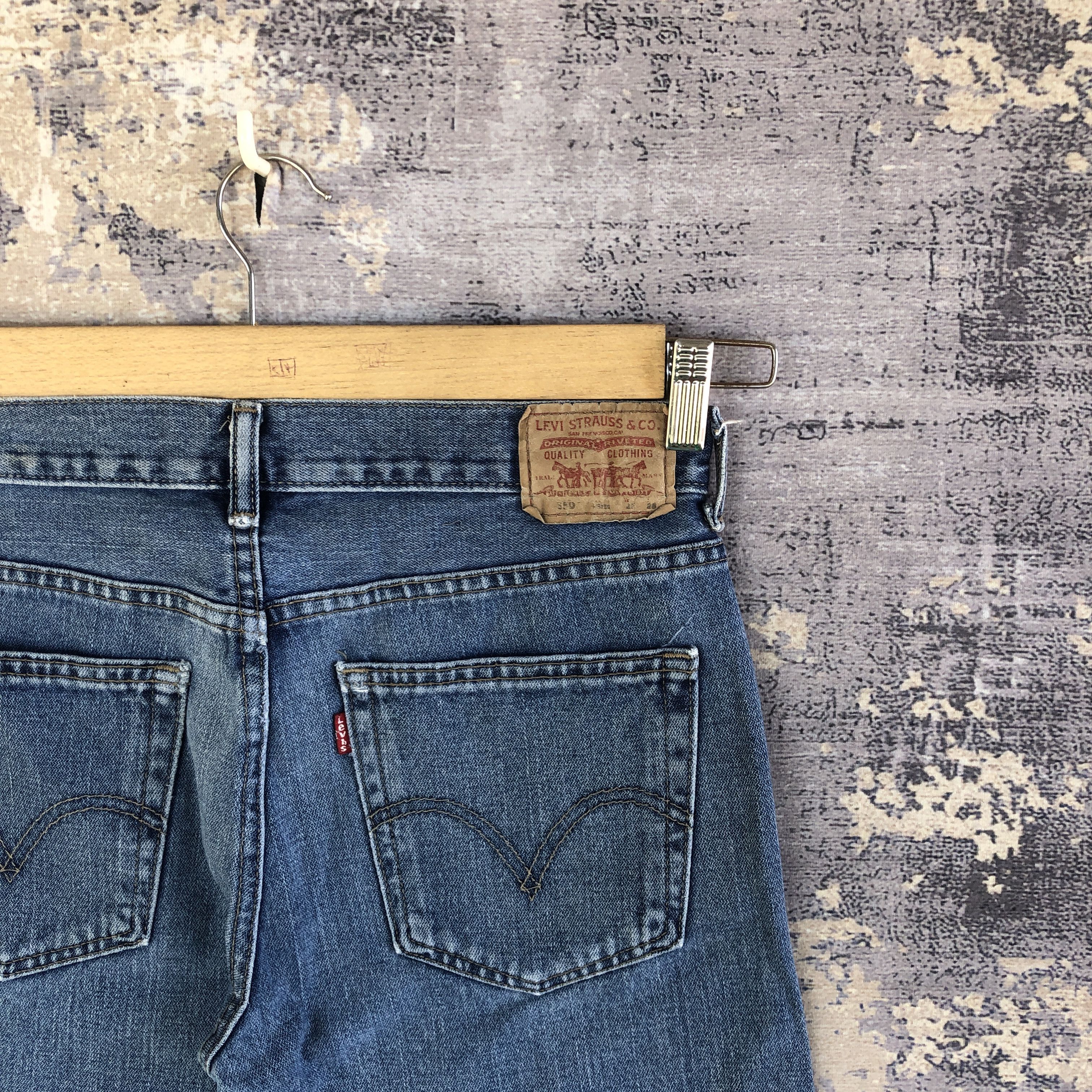 Levi's Vintage Y2K Levi's 550 Jeans Faded Baggy Levis Denim Size 28" / US 6 / IT 42 - 5 Thumbnail