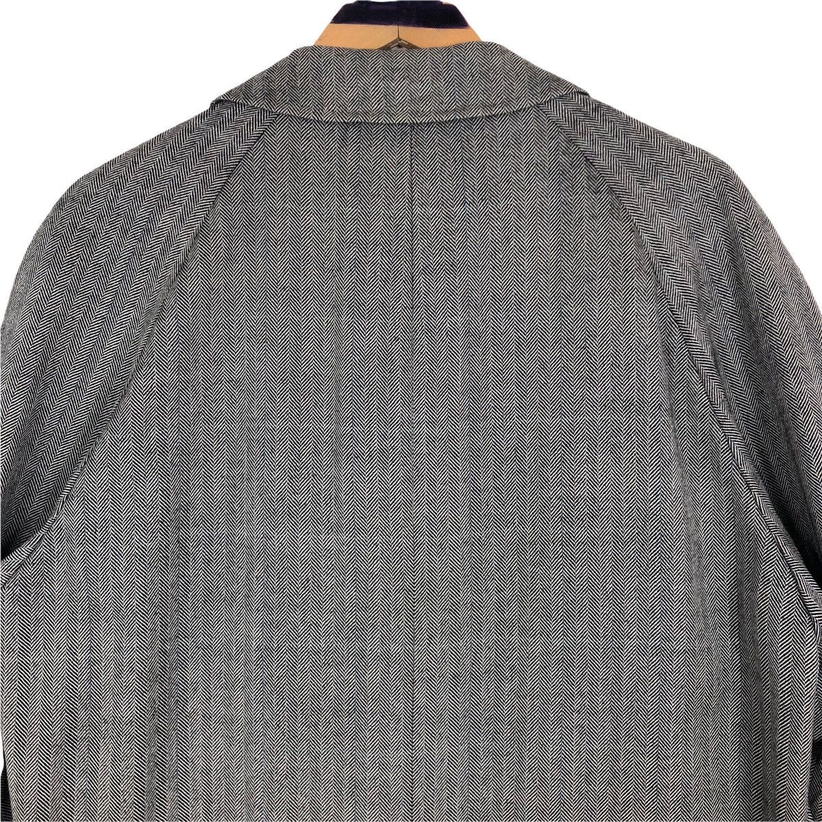 DAKS Vintage Daks London Wool Car Coat Herringbone Pattern Size US L / EU 52-54 / 3 - 12 Thumbnail