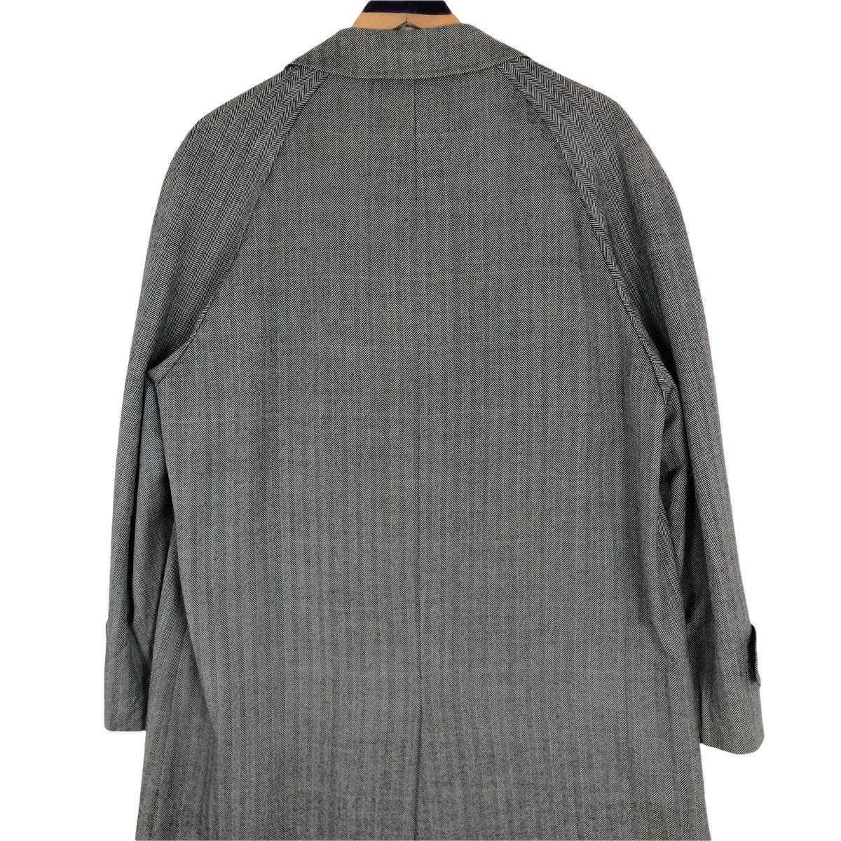 DAKS Vintage Daks London Wool Car Coat Herringbone Pattern Size US L / EU 52-54 / 3 - 11 Thumbnail