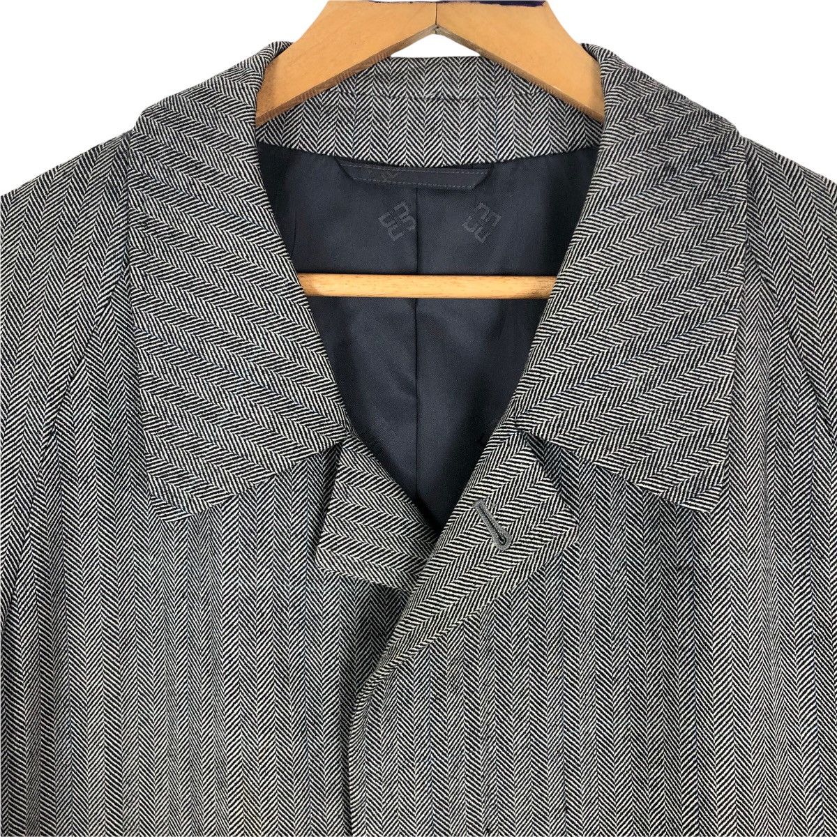 DAKS Vintage Daks London Wool Car Coat Herringbone Pattern Size US L / EU 52-54 / 3 - 4 Thumbnail