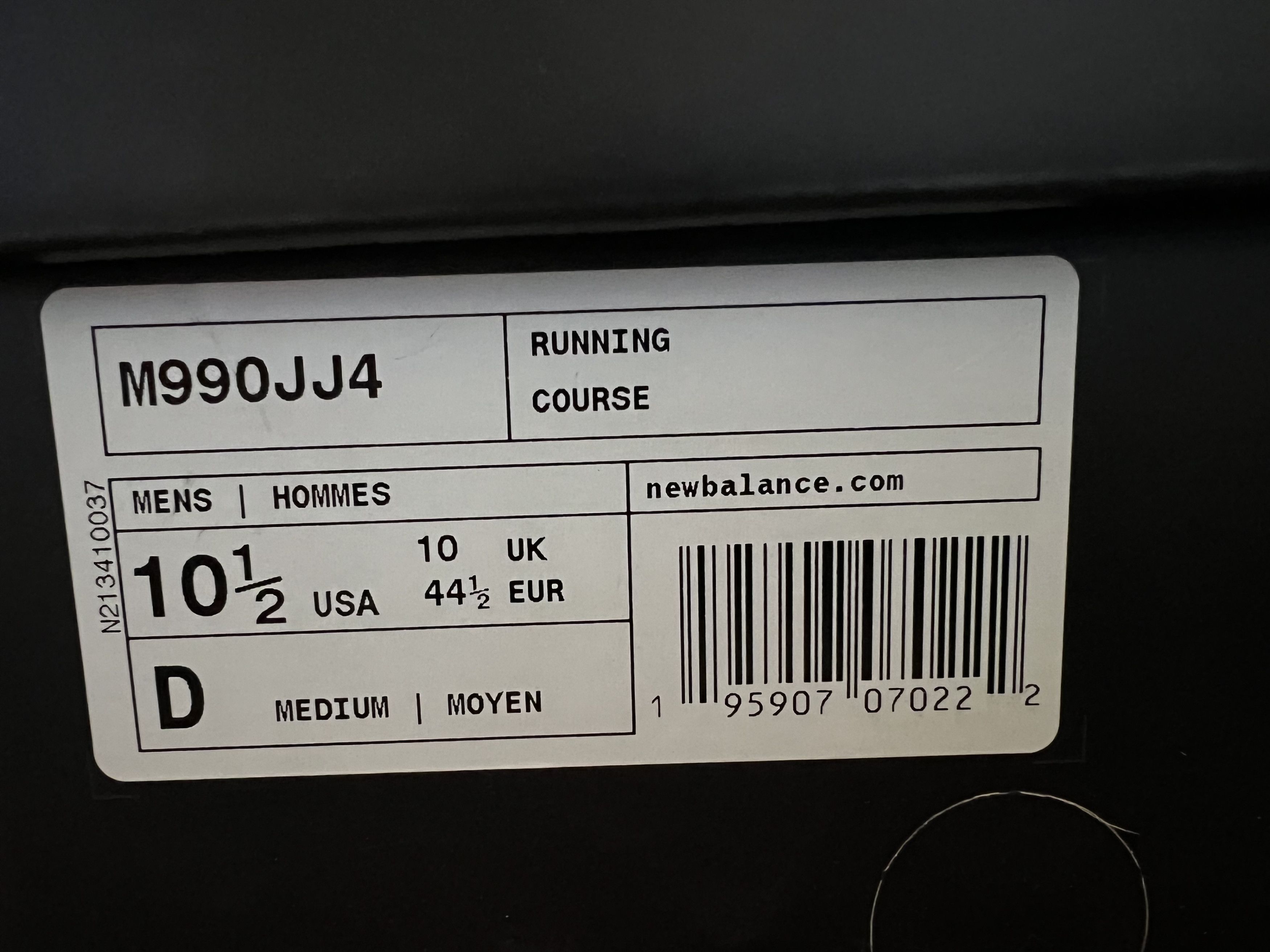 JJJJound × New Balance New Balance 990v4 JJJJound Navy Size US 10.5 / EU 43-44 - 8 Thumbnail